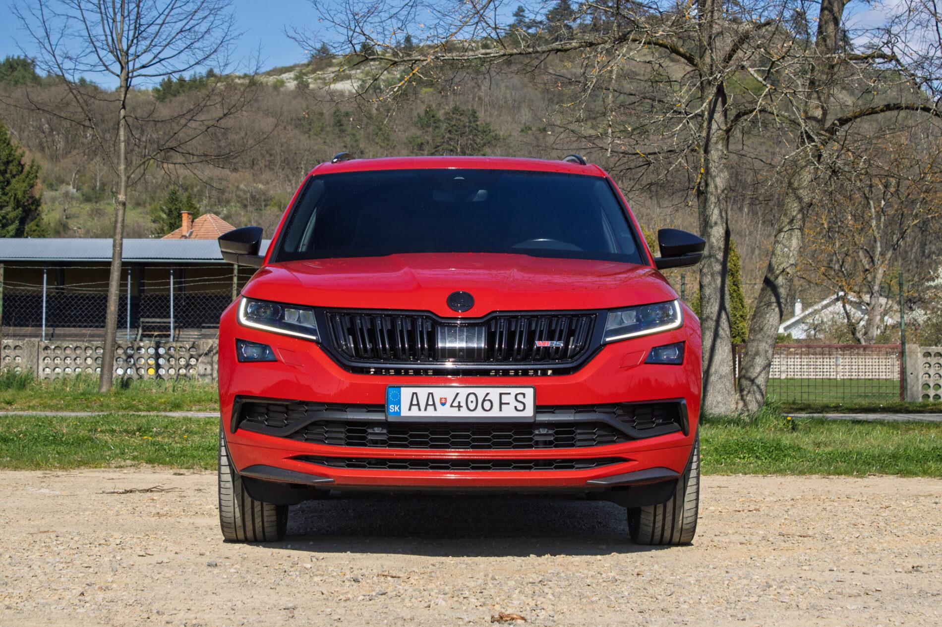 2019 Skoda Kodiaq RS, červená suv, 174 325 km