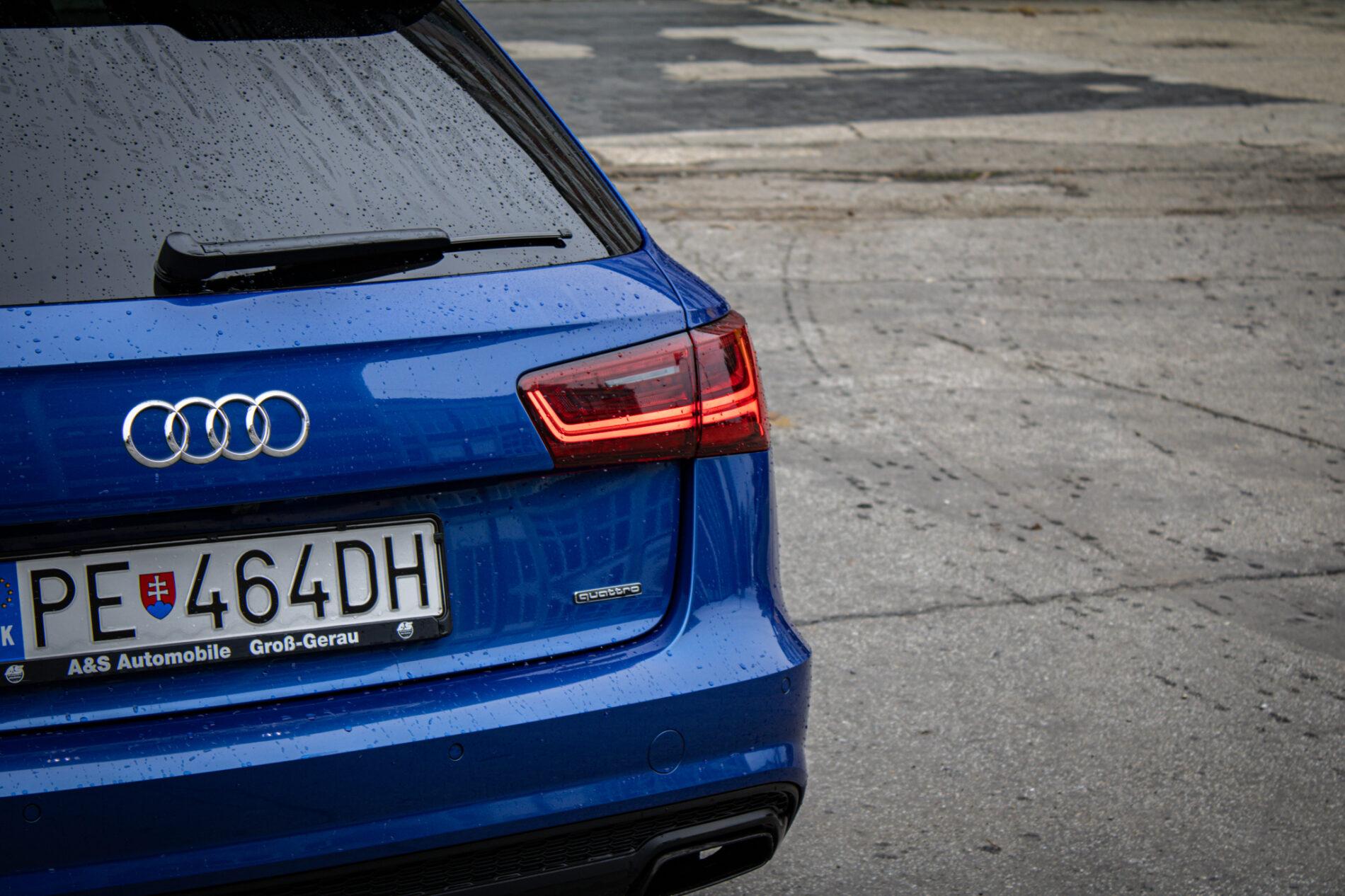 2016 AUDI A6, modrá kombi, 147 597 km