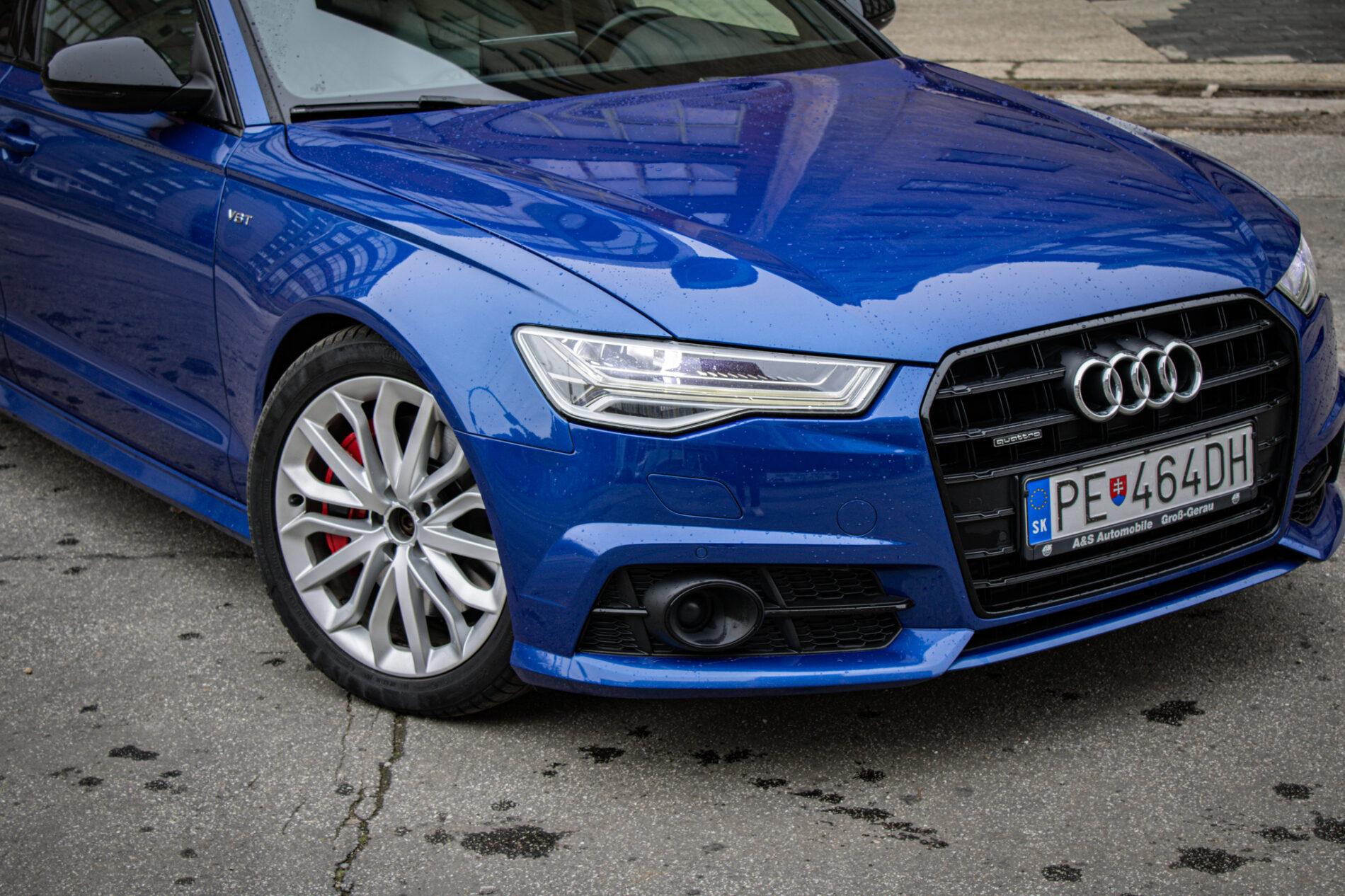 2016 AUDI A6, modrá kombi, 147 597 km