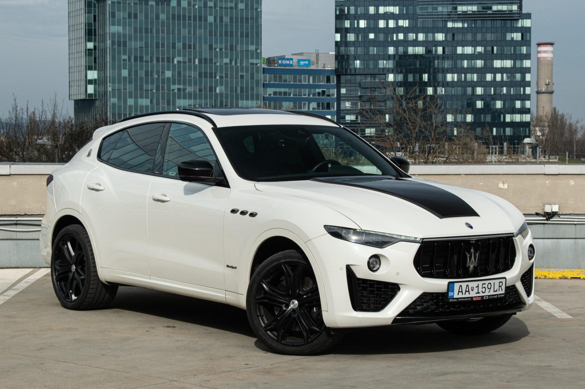2019 Maserati Levante, biela suv, 85 819 km