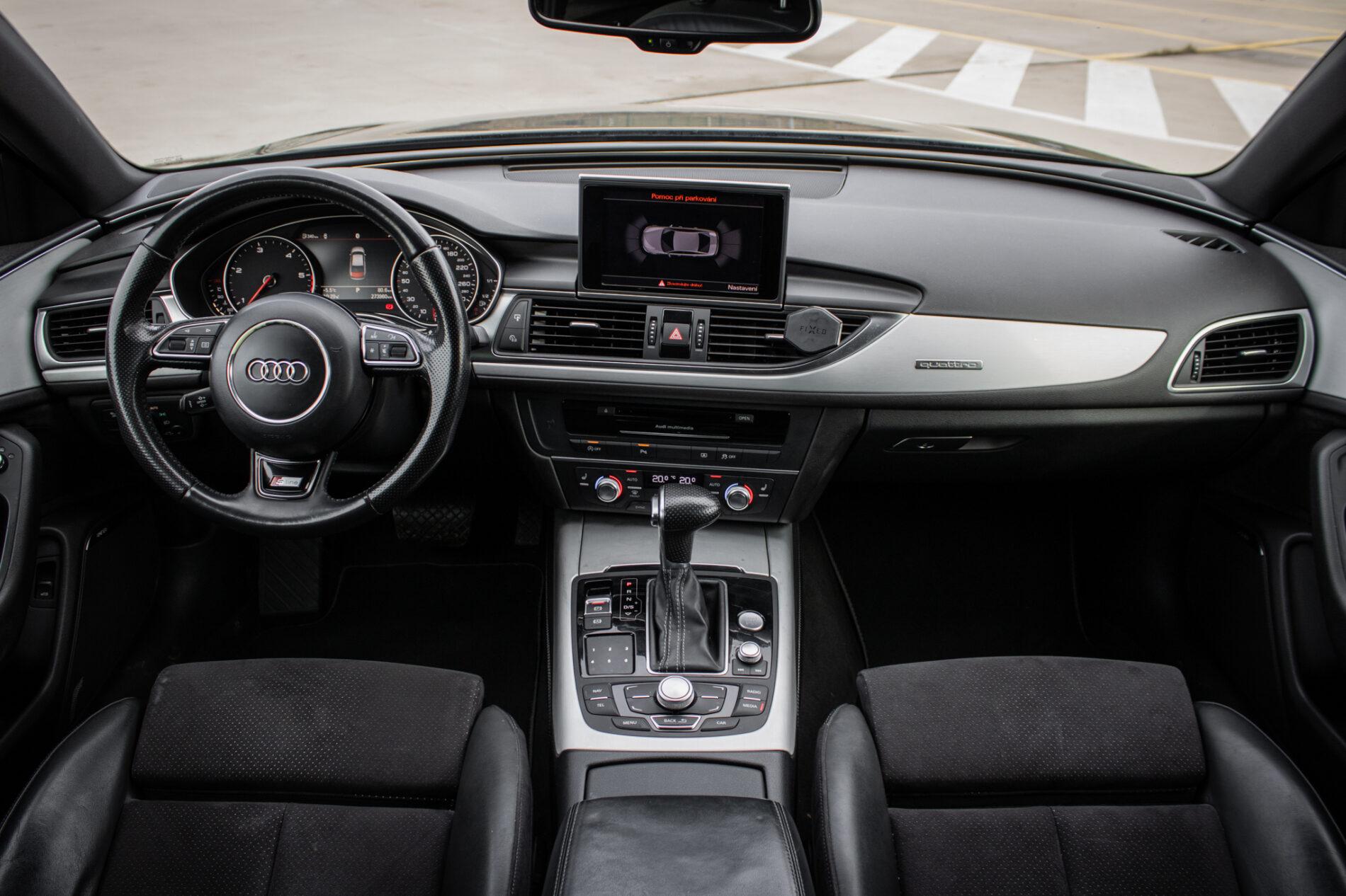 2013 AUDI A6, čierna sedan, 273 960 km