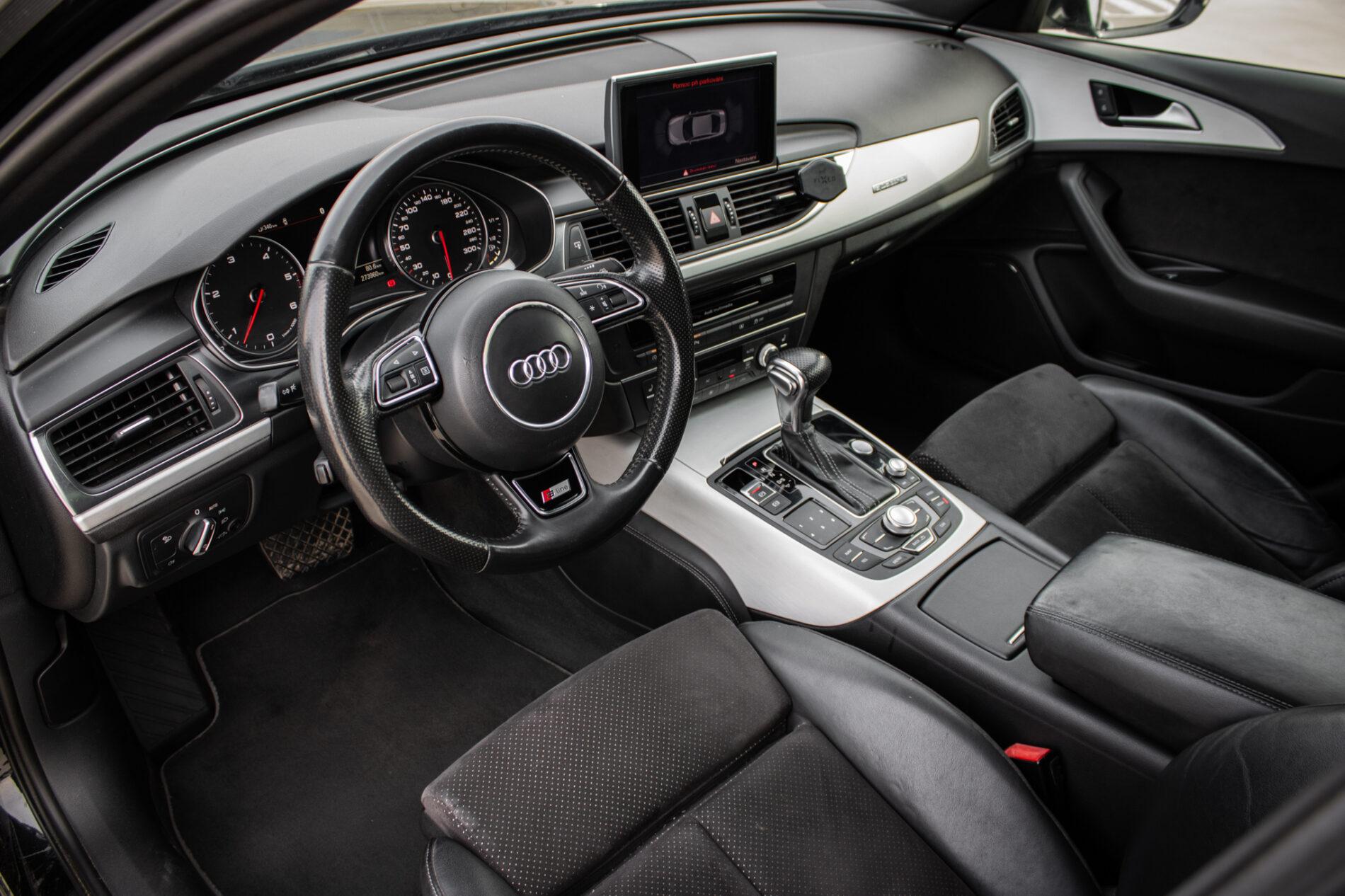 2013 AUDI A6, čierna sedan, 273 960 km