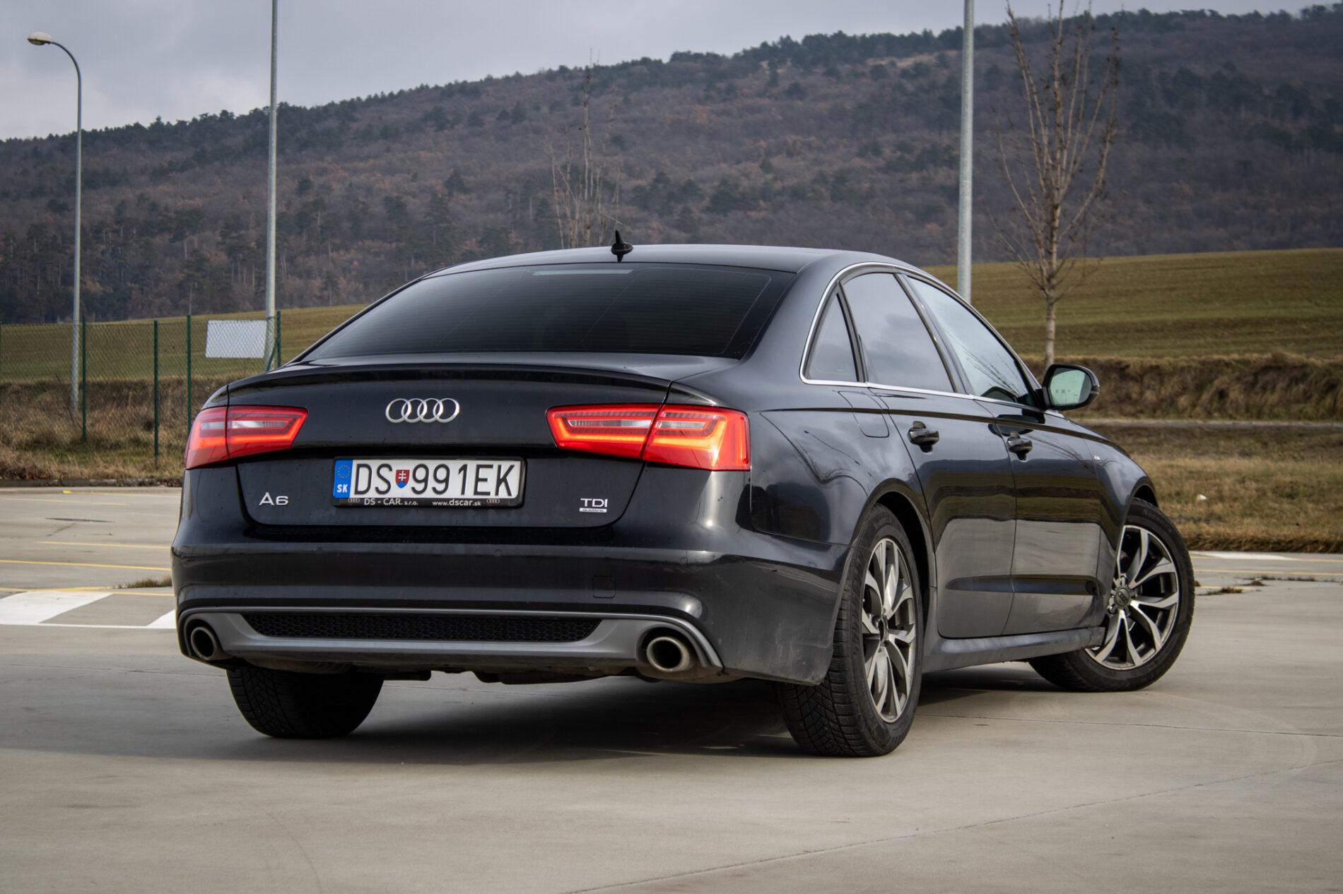 2013 AUDI A6, čierna sedan, 273 960 km