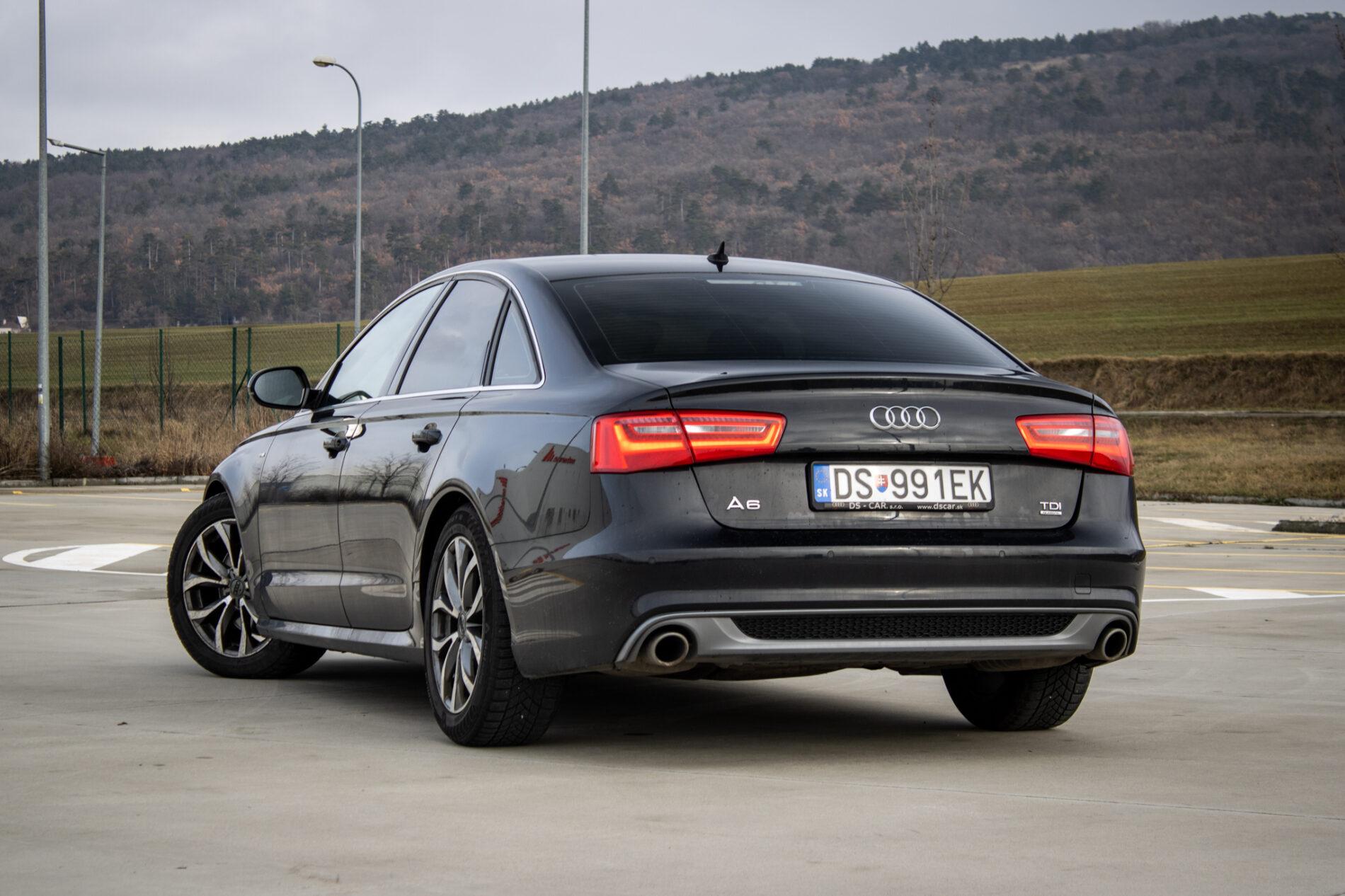 2013 AUDI A6, čierna sedan, 273 960 km