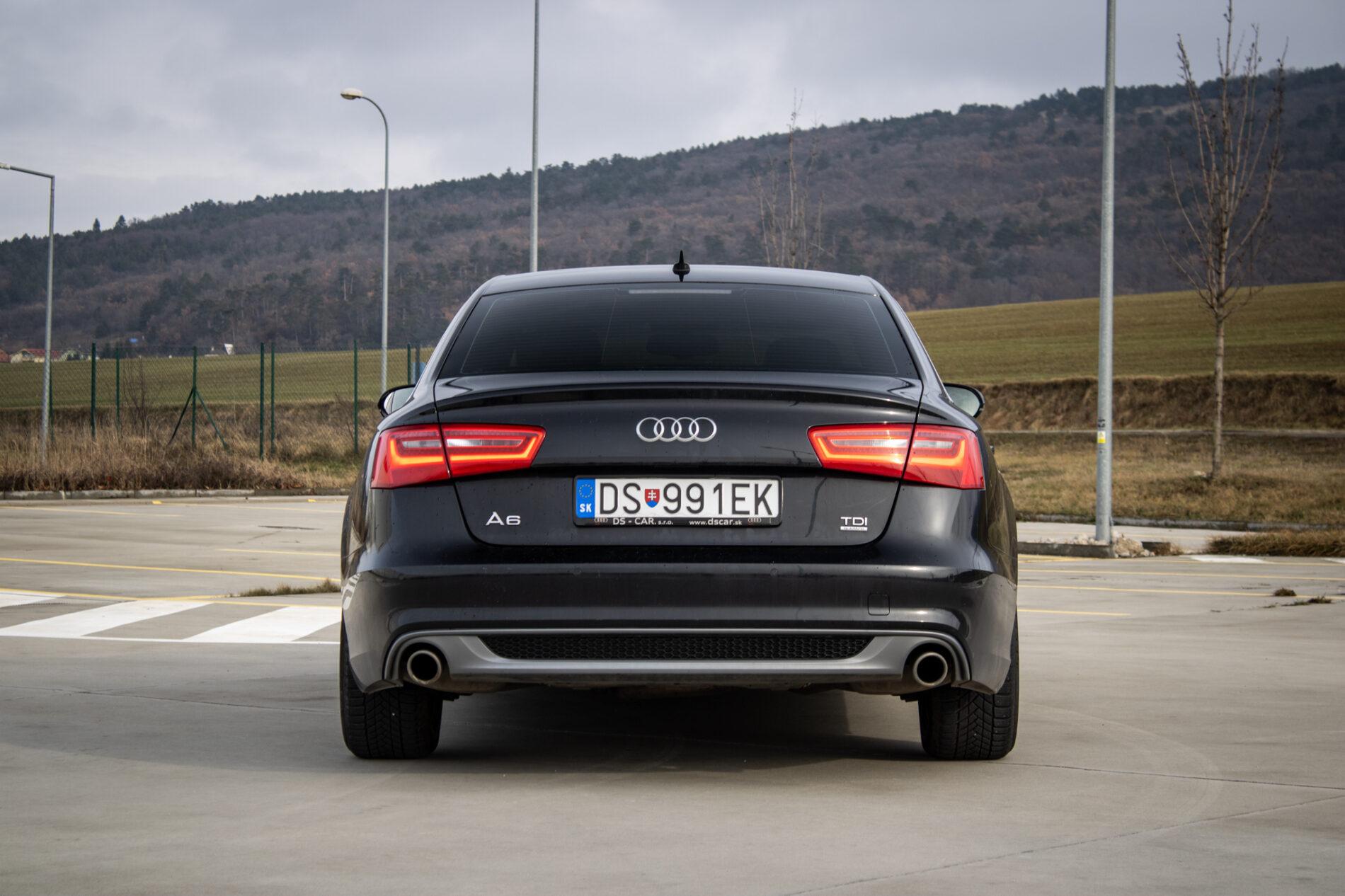 2013 AUDI A6, čierna sedan, 273 960 km