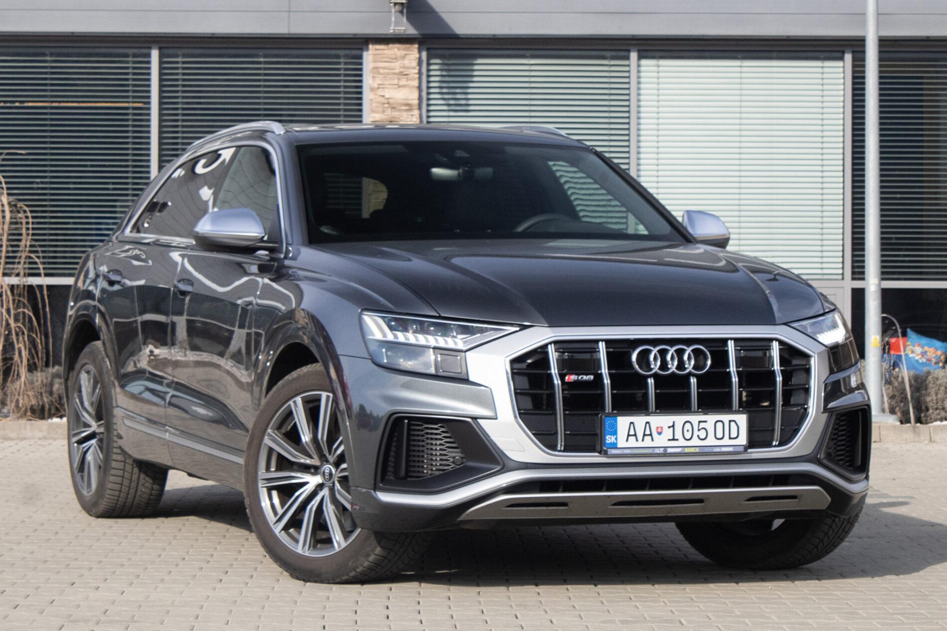 2021 AUDI SQ8, sivá suv, 122 000 km