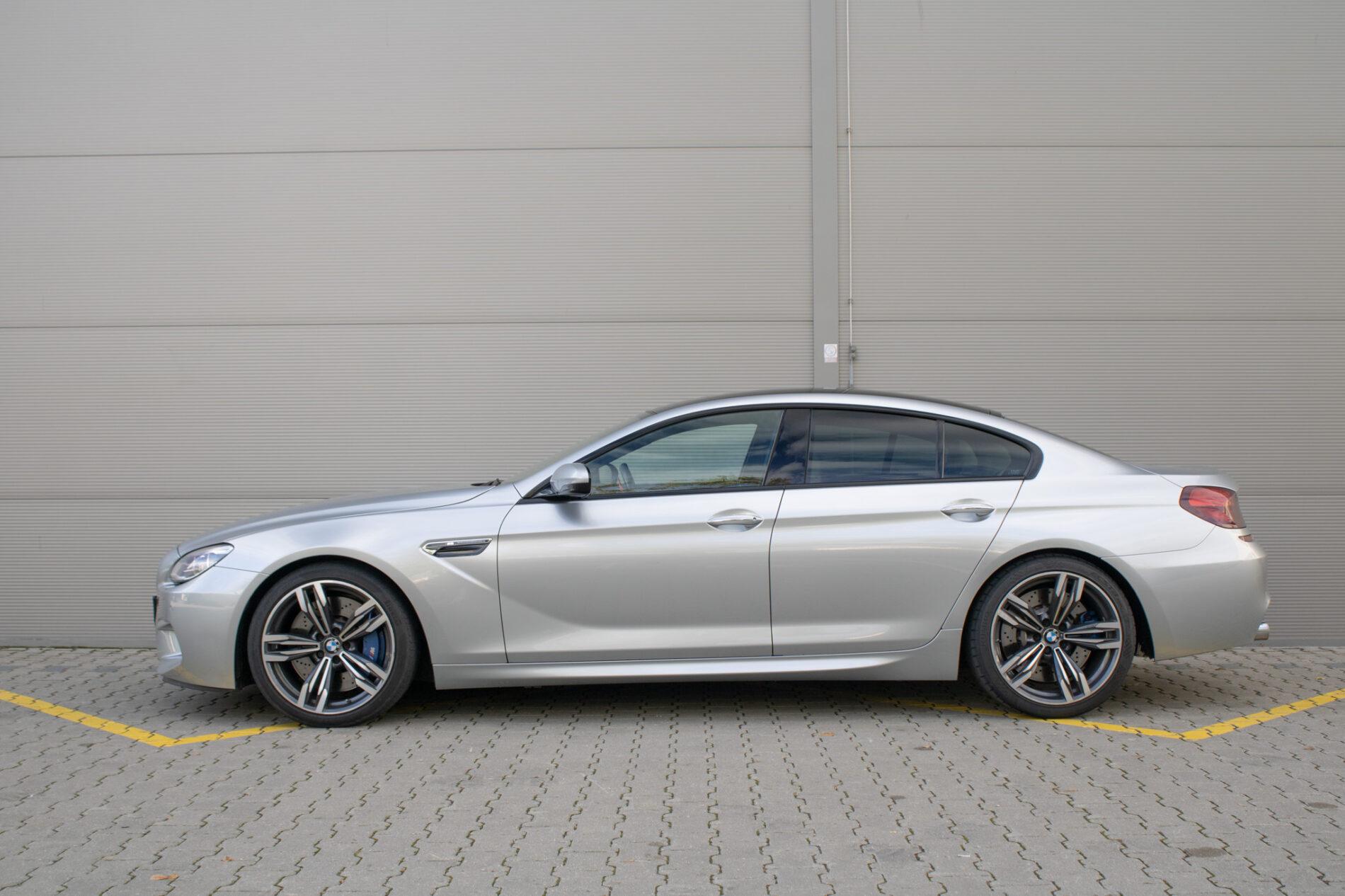 2017 BMW M6, sivá sedan, 30 396 km
