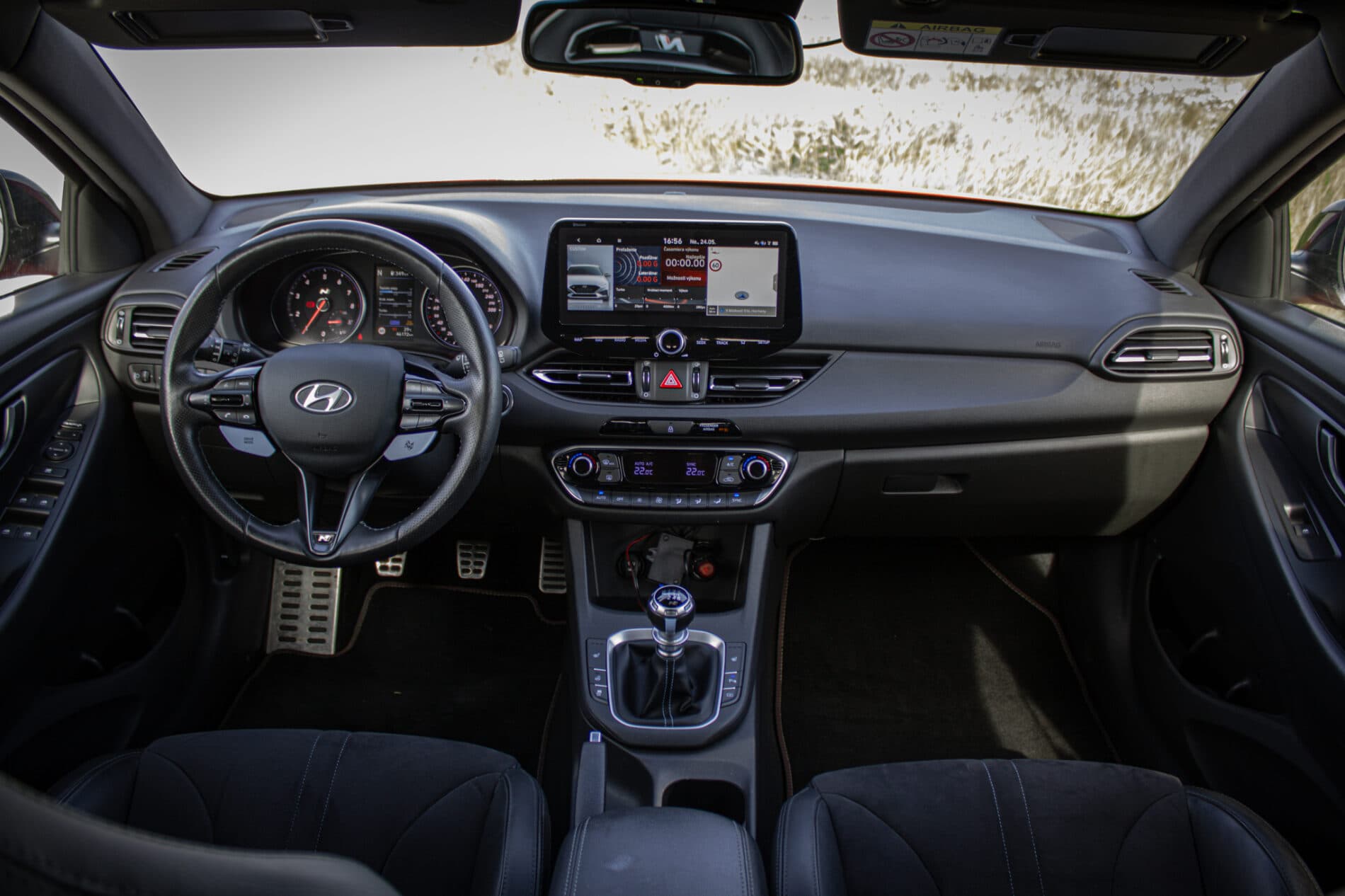 2021 Hyundai i30 N, červená hatchback, 46 172 km