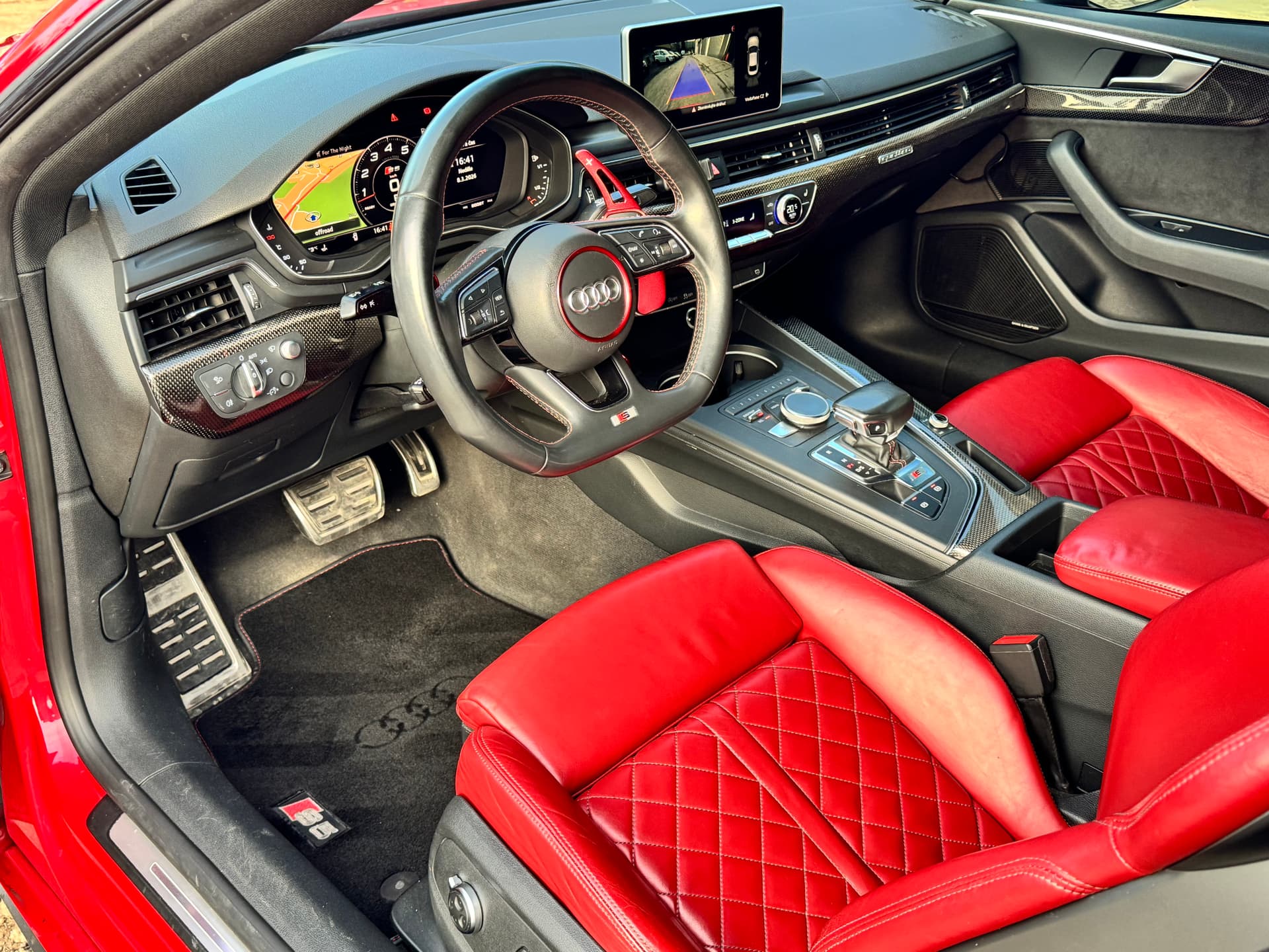 2018 AUDI S5 Coupé, červená kupé, 180 000 km