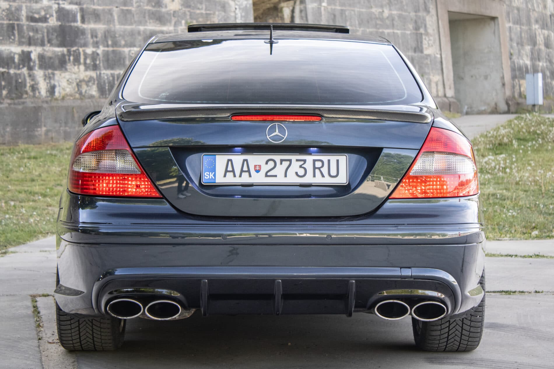 2006 Mercedes-Benz CLK 280, čierna kupé, 192 297 km
