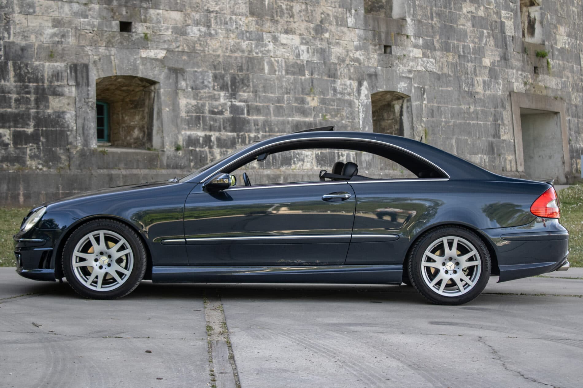 2006 Mercedes-Benz CLK 280, čierna kupé, 192 297 km