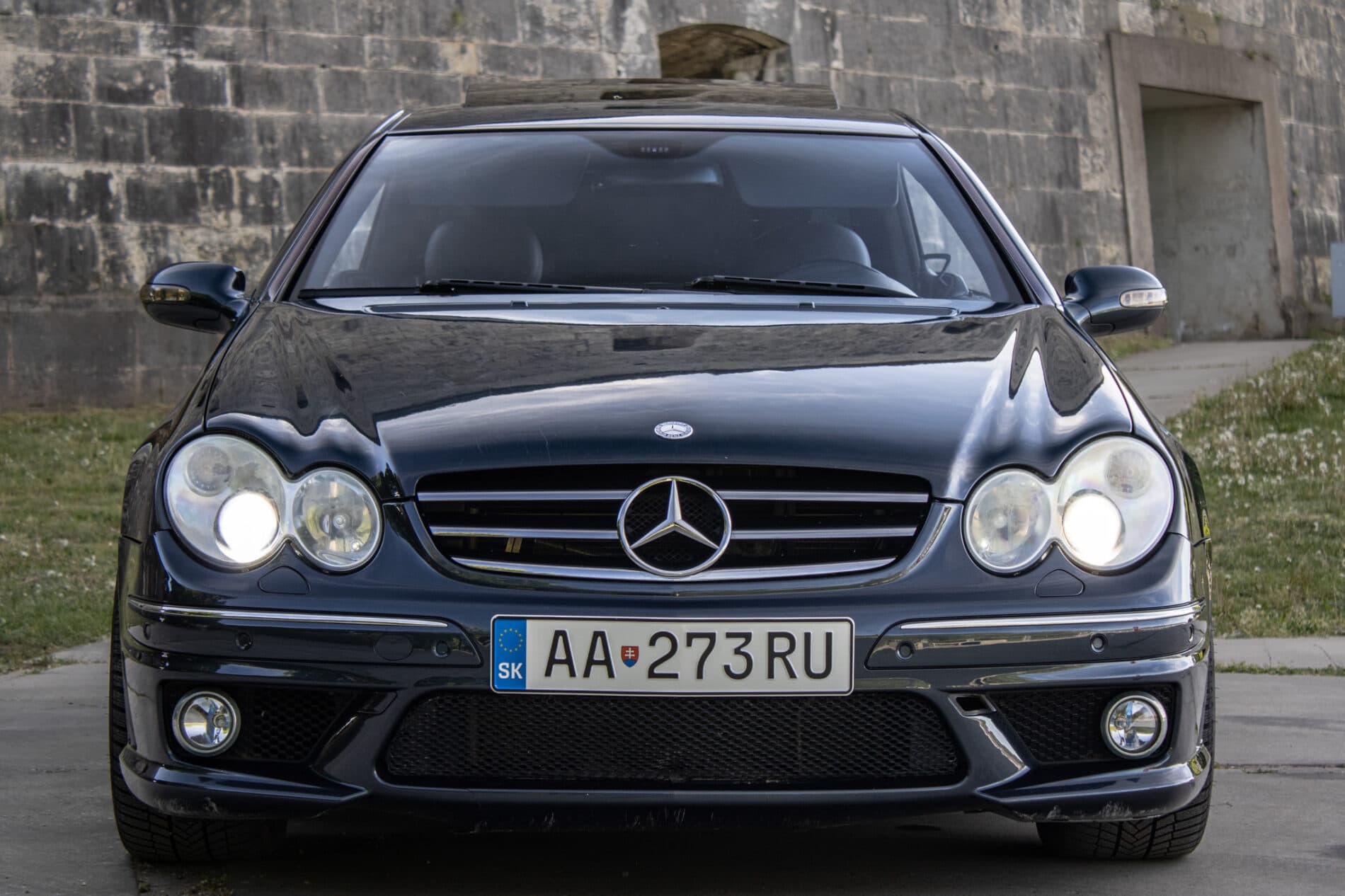 2006 Mercedes-Benz CLK 280, čierna kupé, 192 297 km