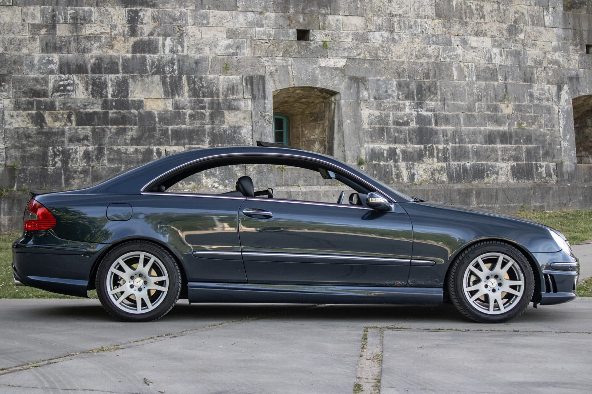 2006 Mercedes-Benz CLK 280, čierna kupé, 192 297 km