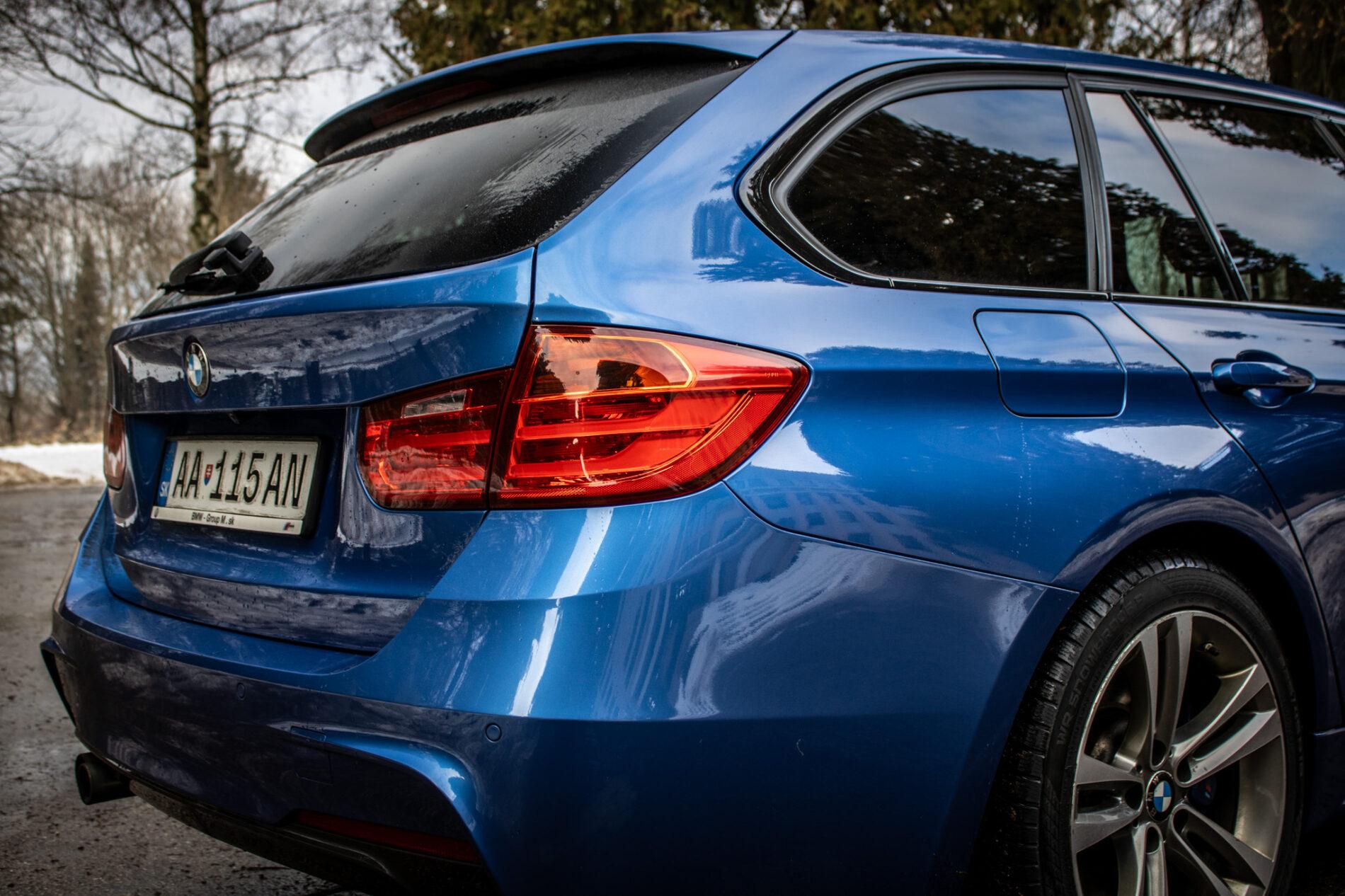 2015 BMW 328i, modrá kombi, 169 629 km