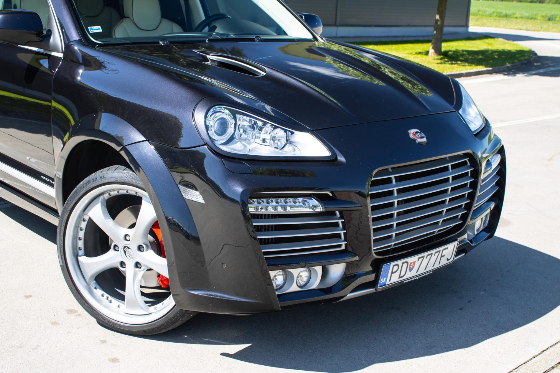 2008 Porsche Cayenne Turbo, čierna suv, 67 427 km