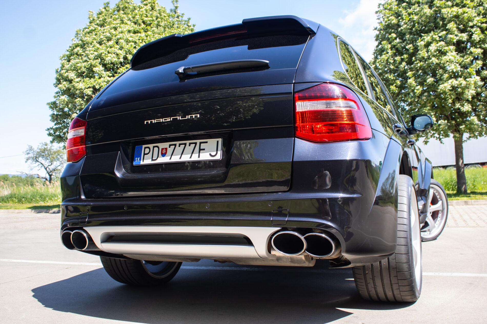 2008 Porsche Cayenne Turbo, čierna suv, 67 427 km