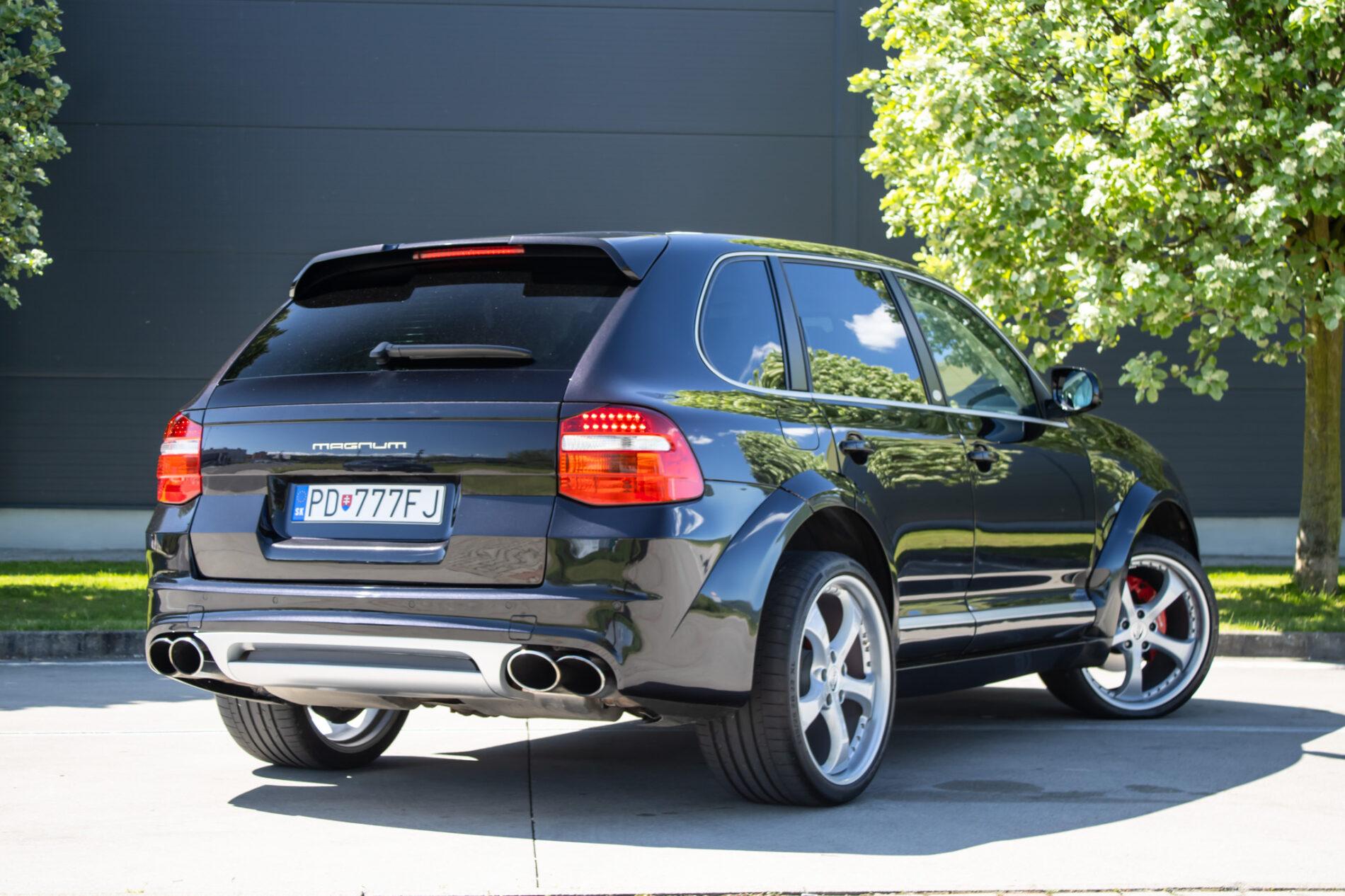 2008 Porsche Cayenne Turbo, čierna suv, 67 427 km