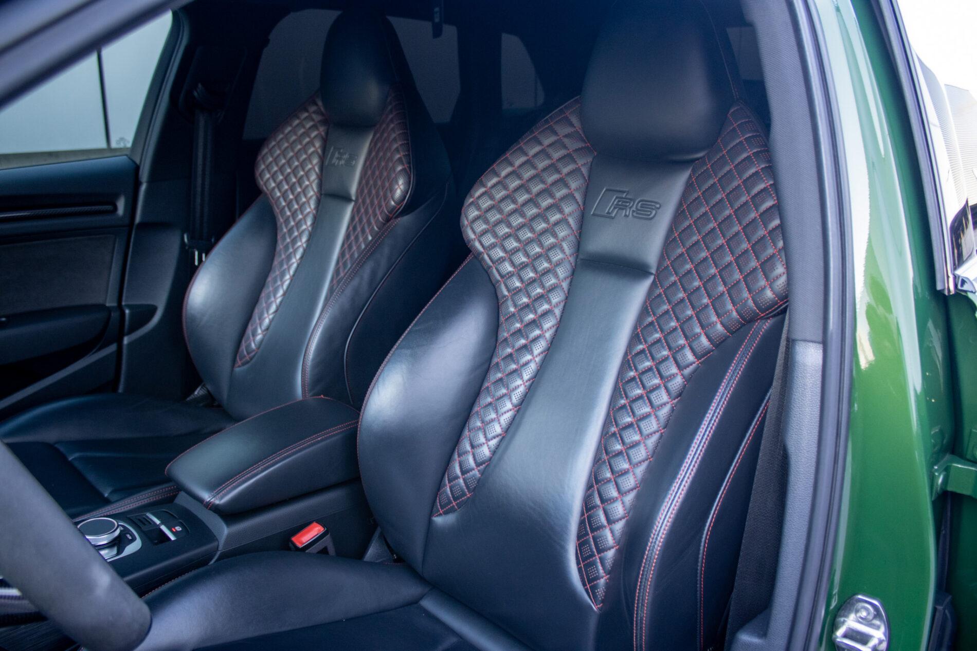 2018 AUDI RS3, zelená hatchback, 126 815 km