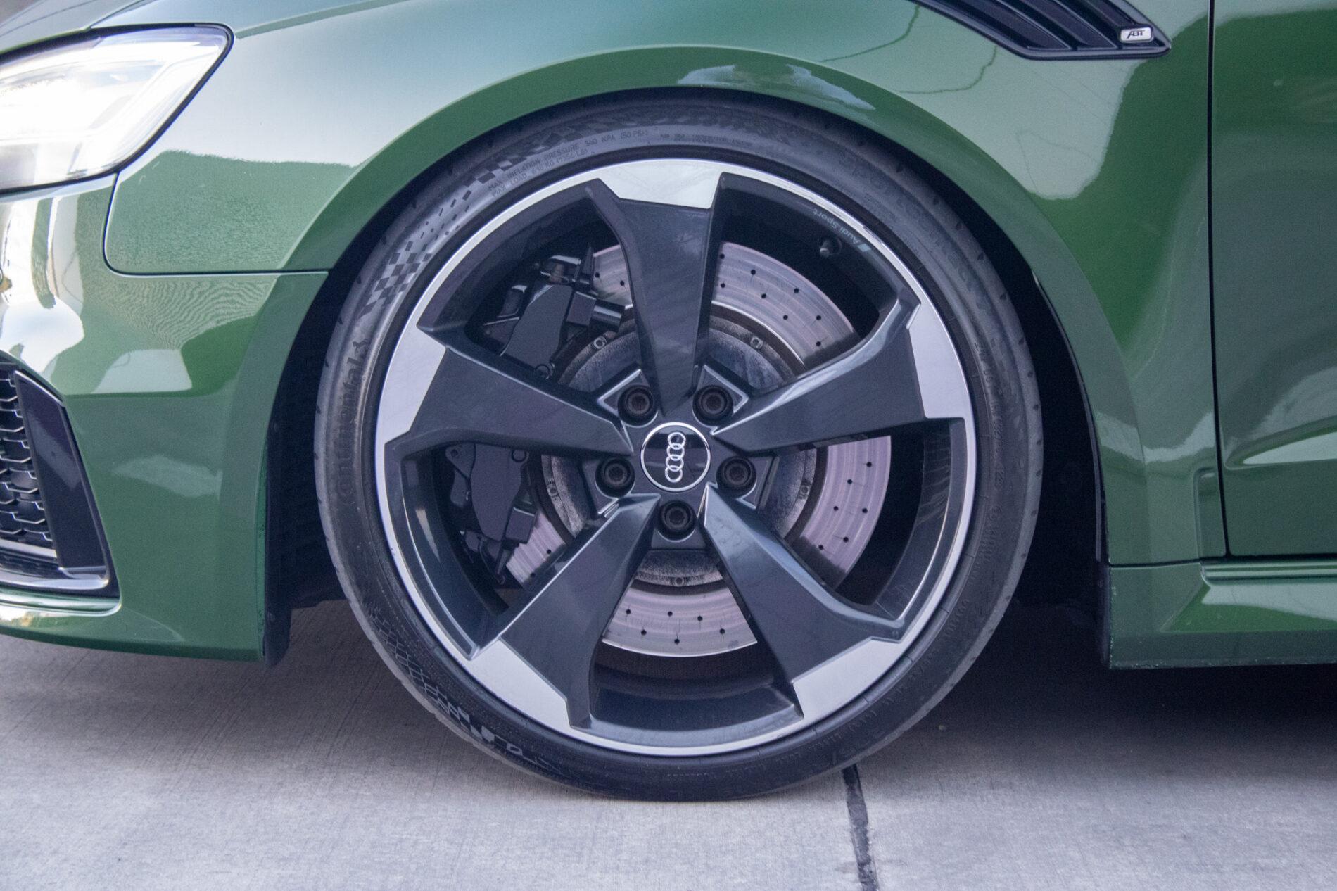 2018 AUDI RS3, zelená hatchback, 126 815 km