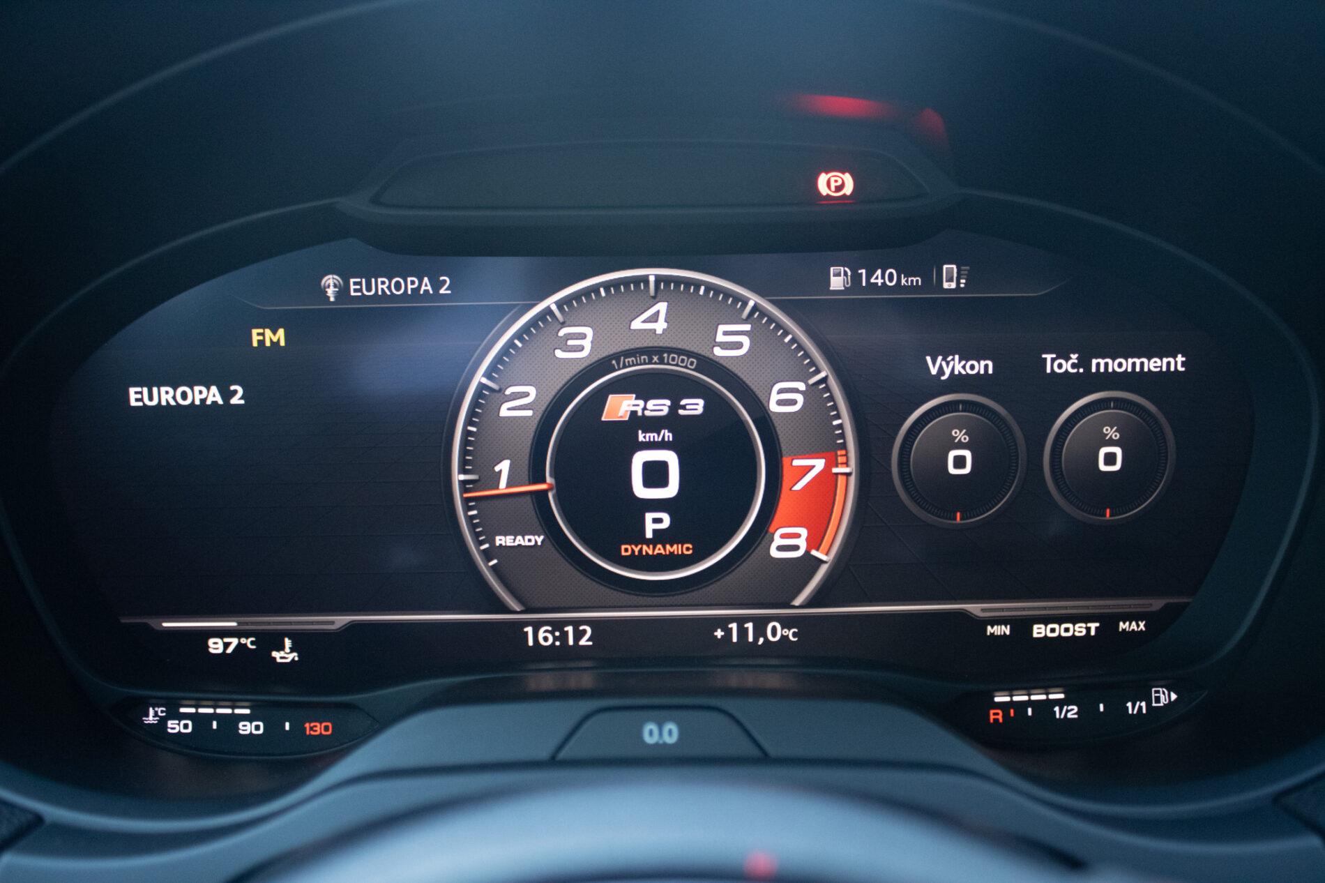 2018 AUDI RS3, zelená hatchback, 126 815 km
