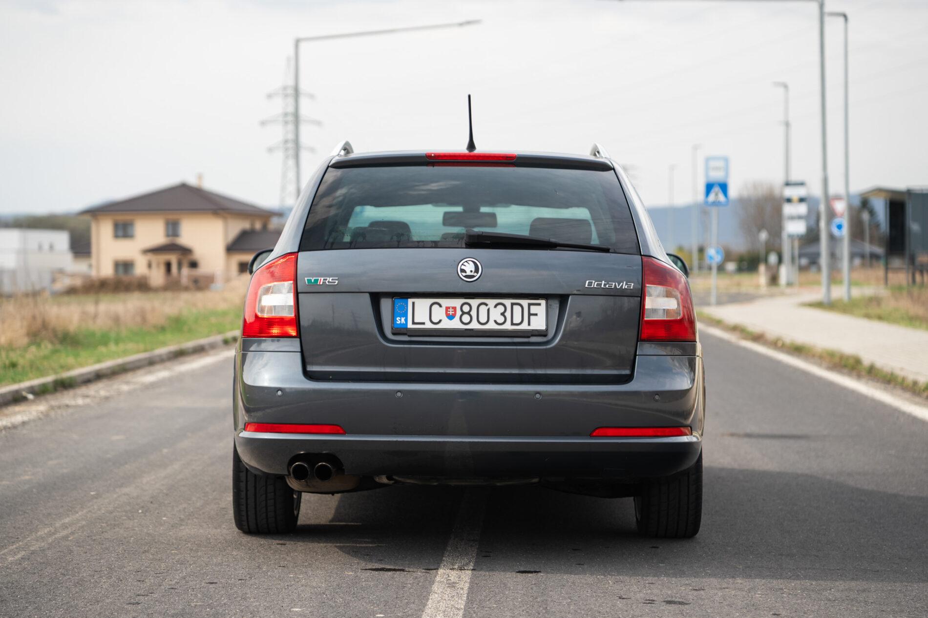 2009 Skoda Octavia RS, sivá kombi, 218 219 km
