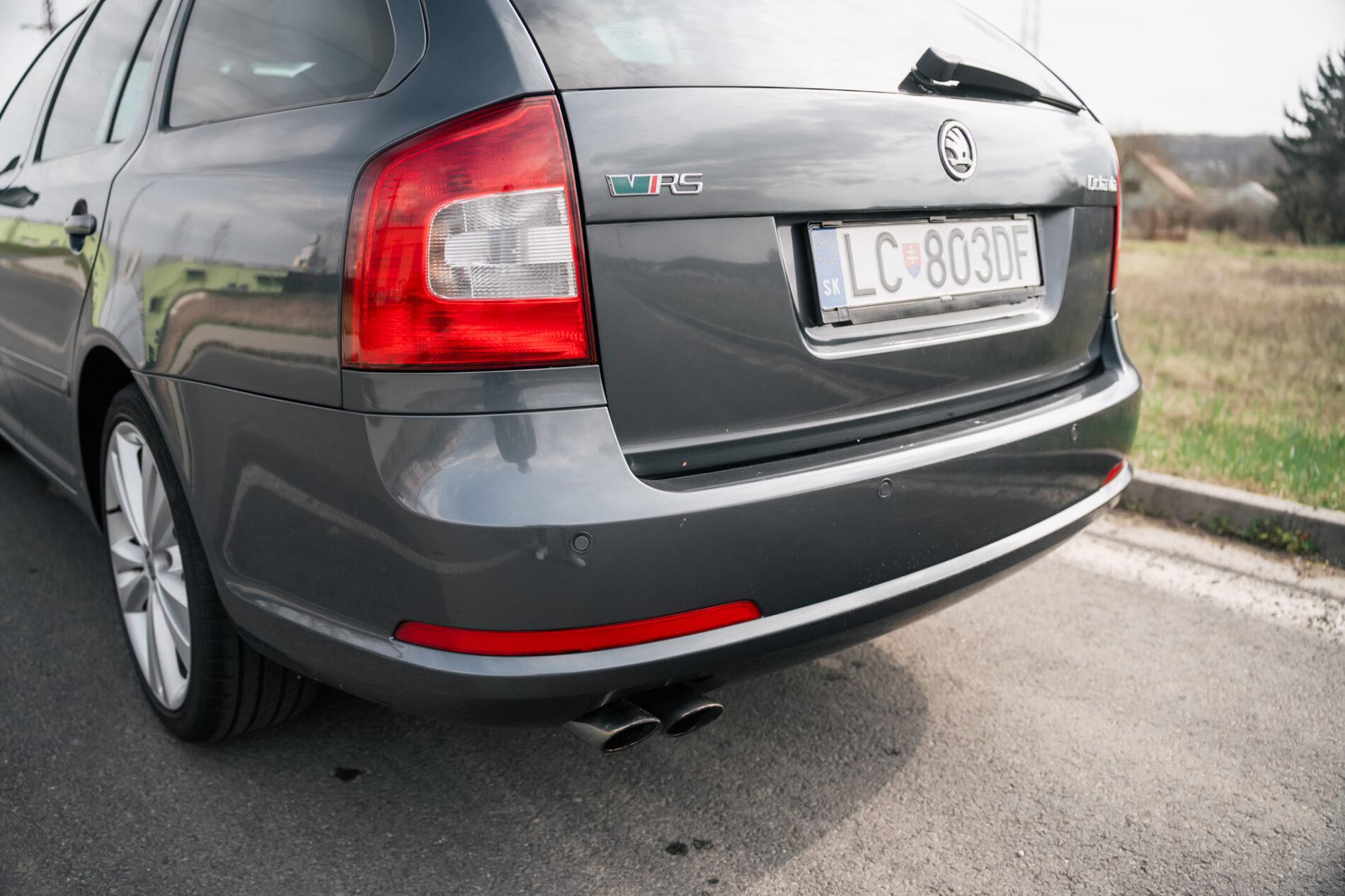 2009 Skoda Octavia RS, sivá kombi, 218 219 km