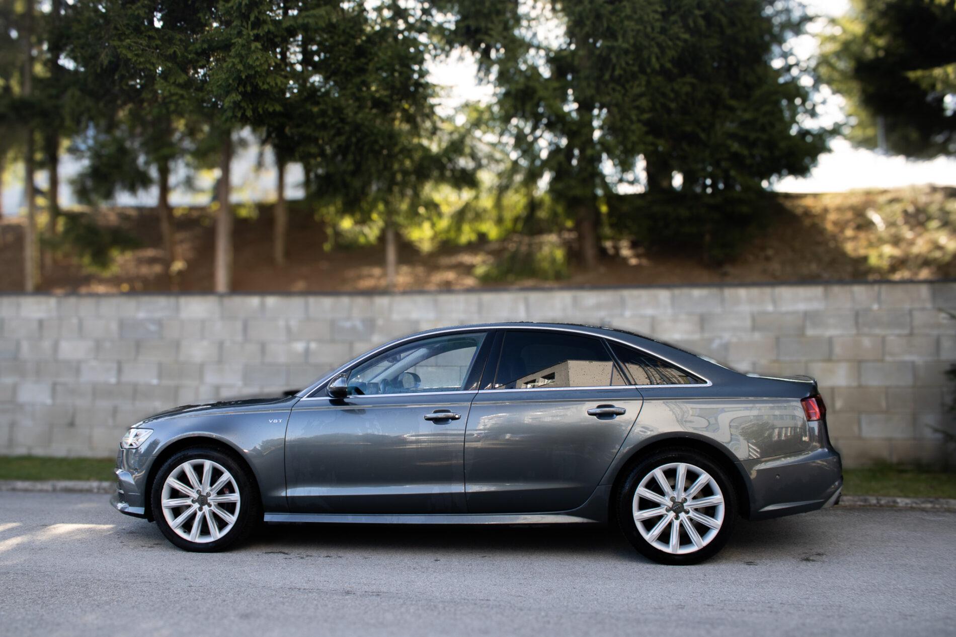 2015 AUDI S6, sivá sedan, 184 000 km