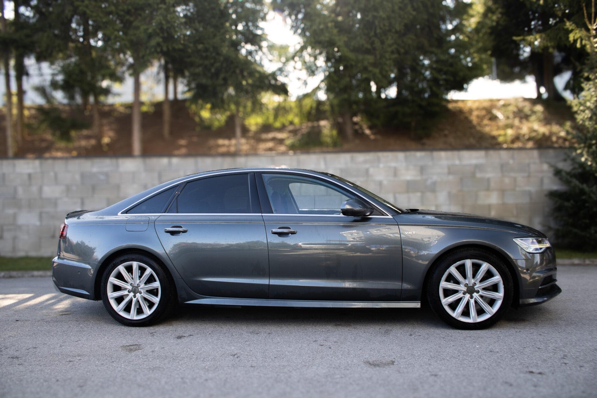 2015 AUDI S6, sivá sedan, 184 000 km