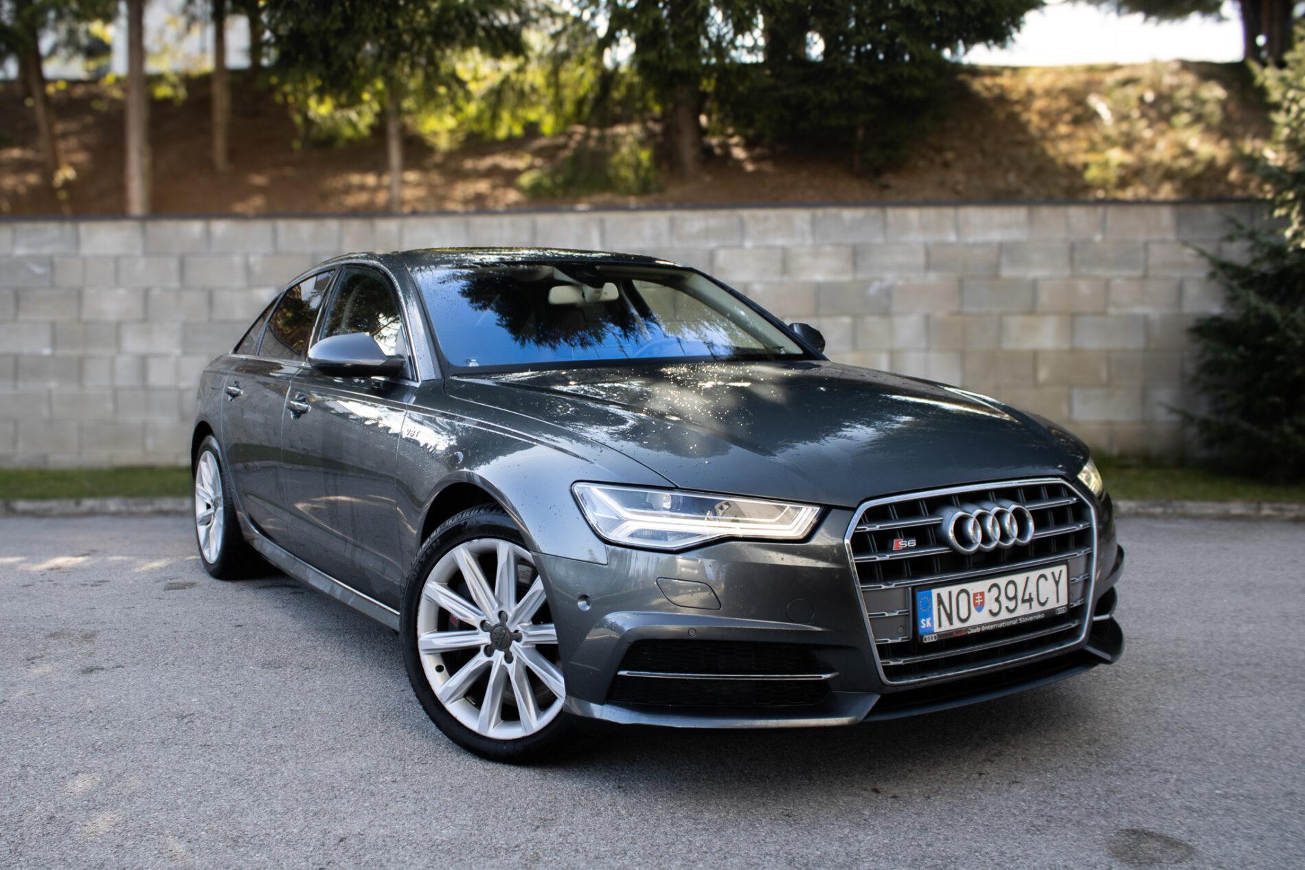 2015 AUDI S6, sivá sedan, 184 000 km