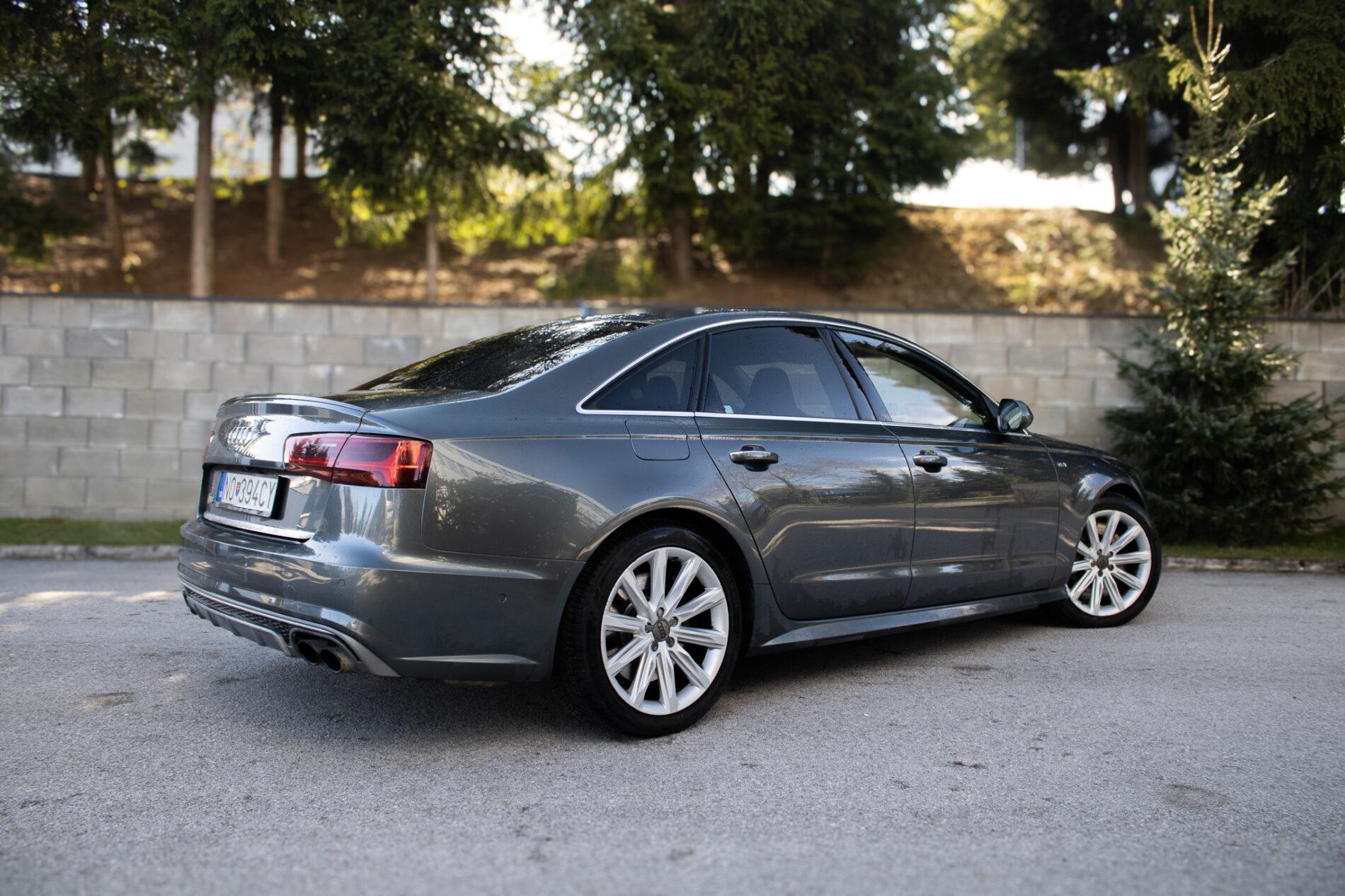 2015 AUDI S6, sivá sedan, 184 000 km