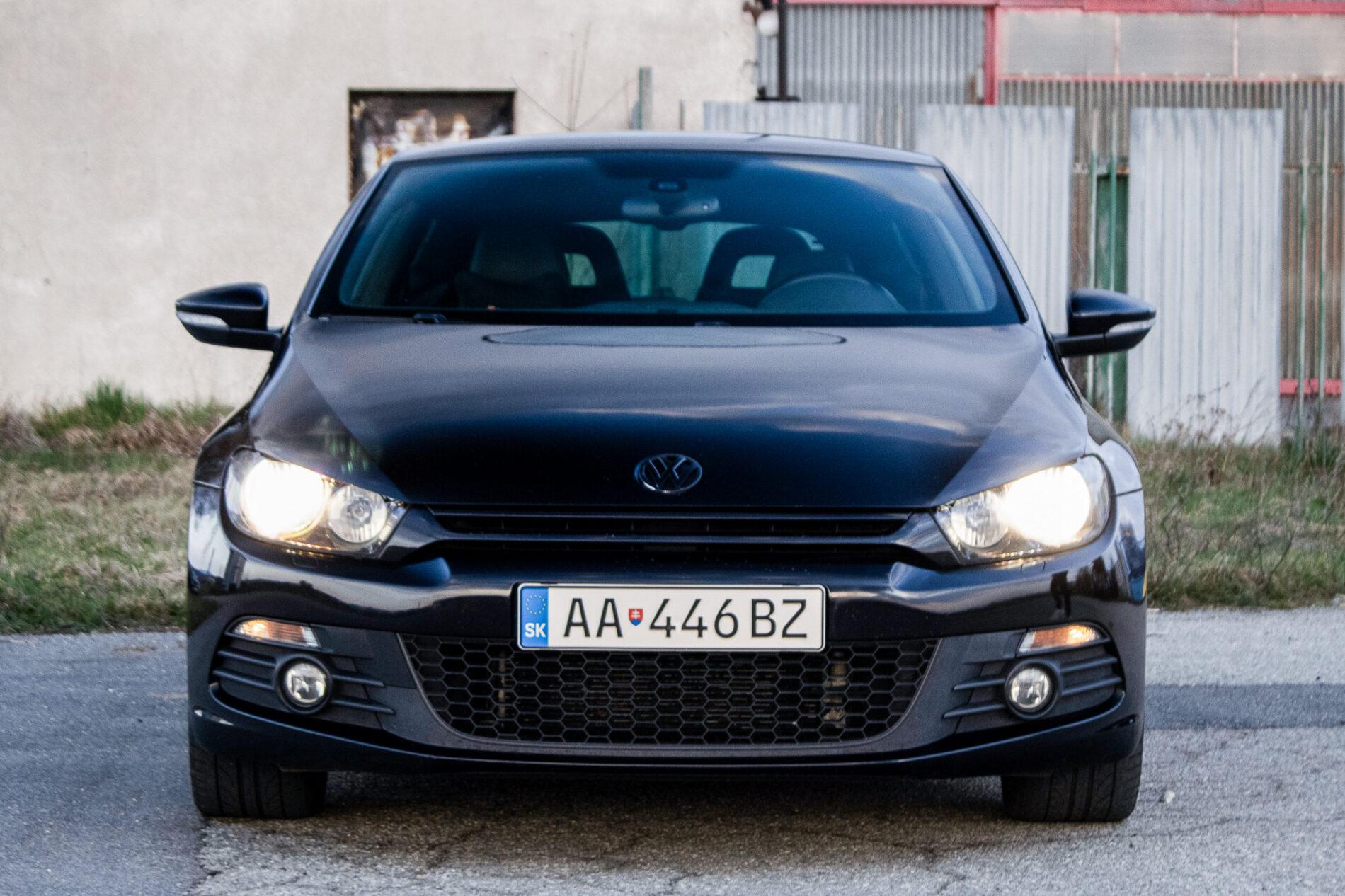 2008 Volkswagen Scirocco, čierna kupé, 201 883 km