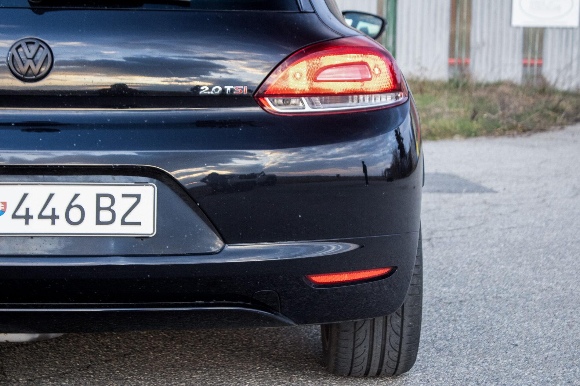 2008 Volkswagen Scirocco, čierna kupé, 201 883 km