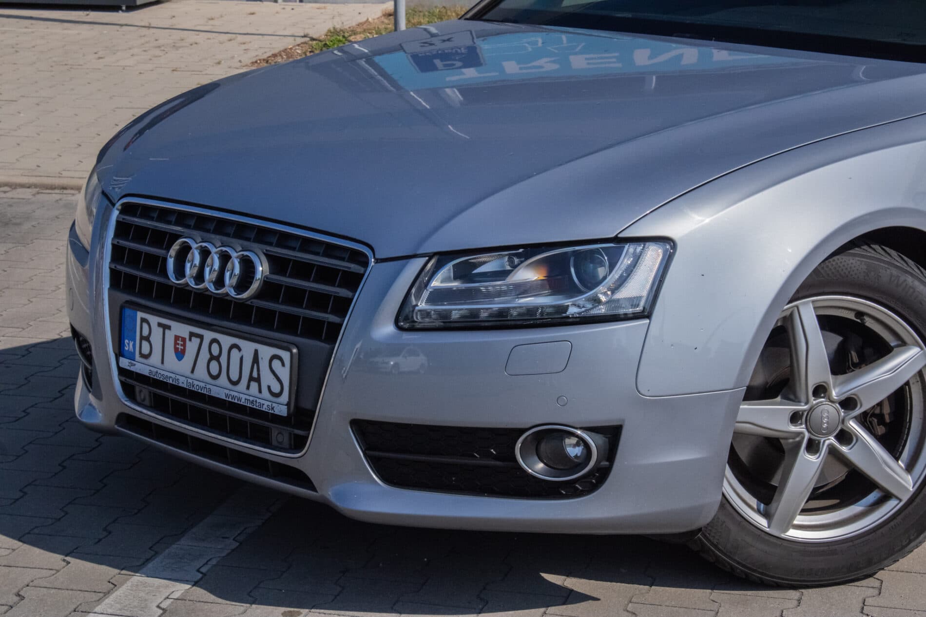 2011 AUDI A5, sivá kupé, 244 879 km