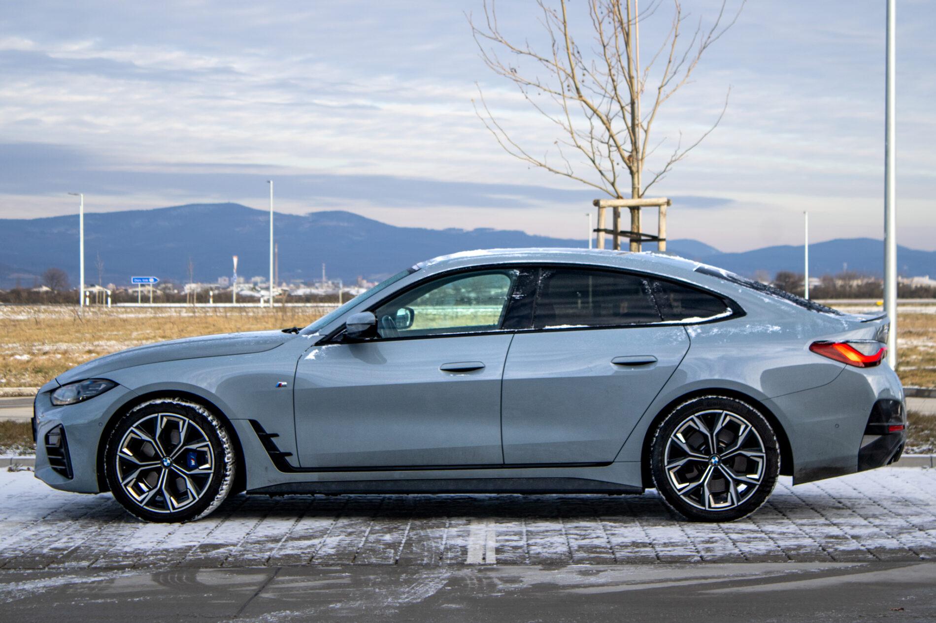 2022 BMW 430i, sivá kupé, 82 471 km