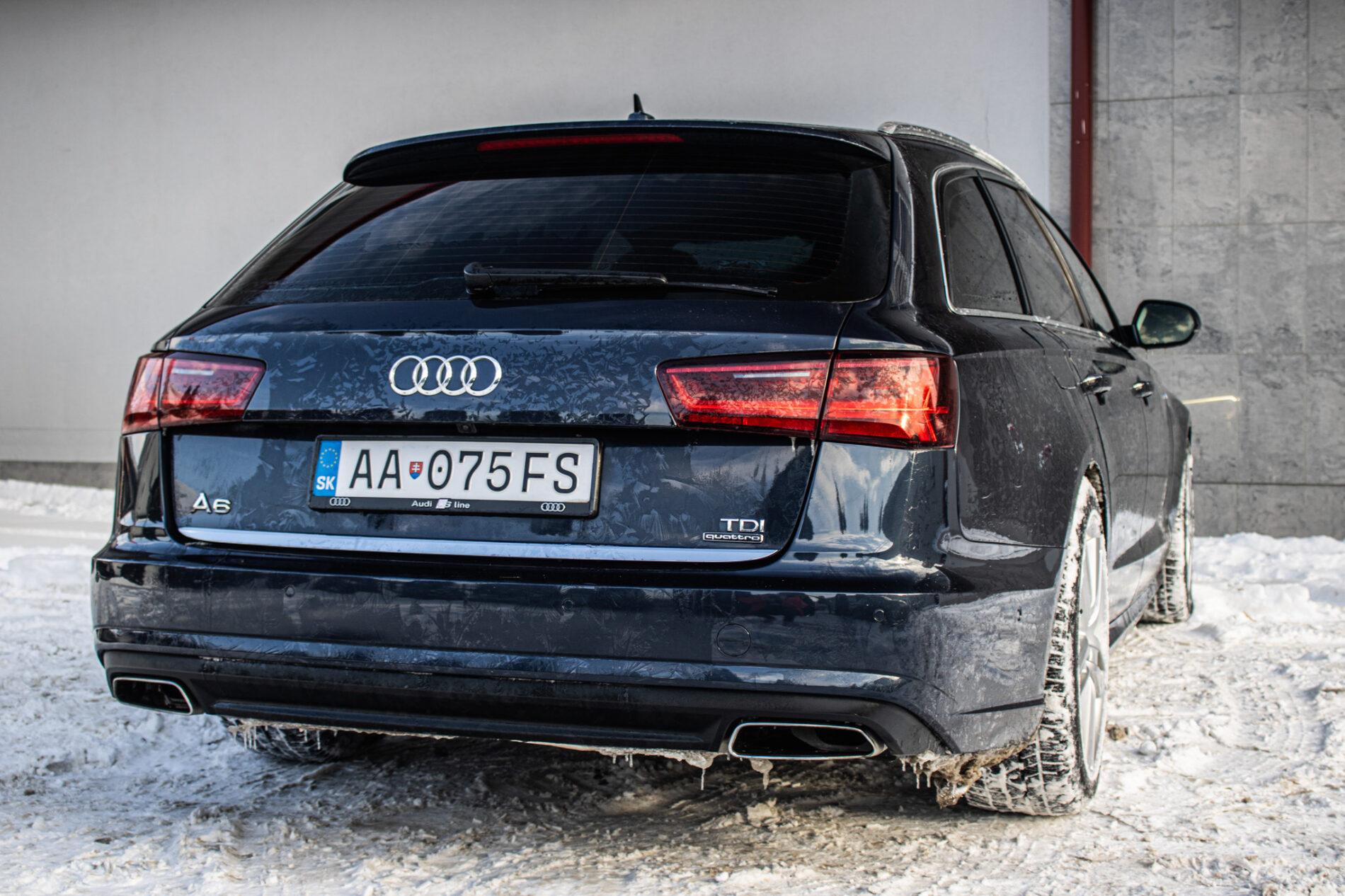 2015 AUDI A6, modrá kombi, 246 277 km