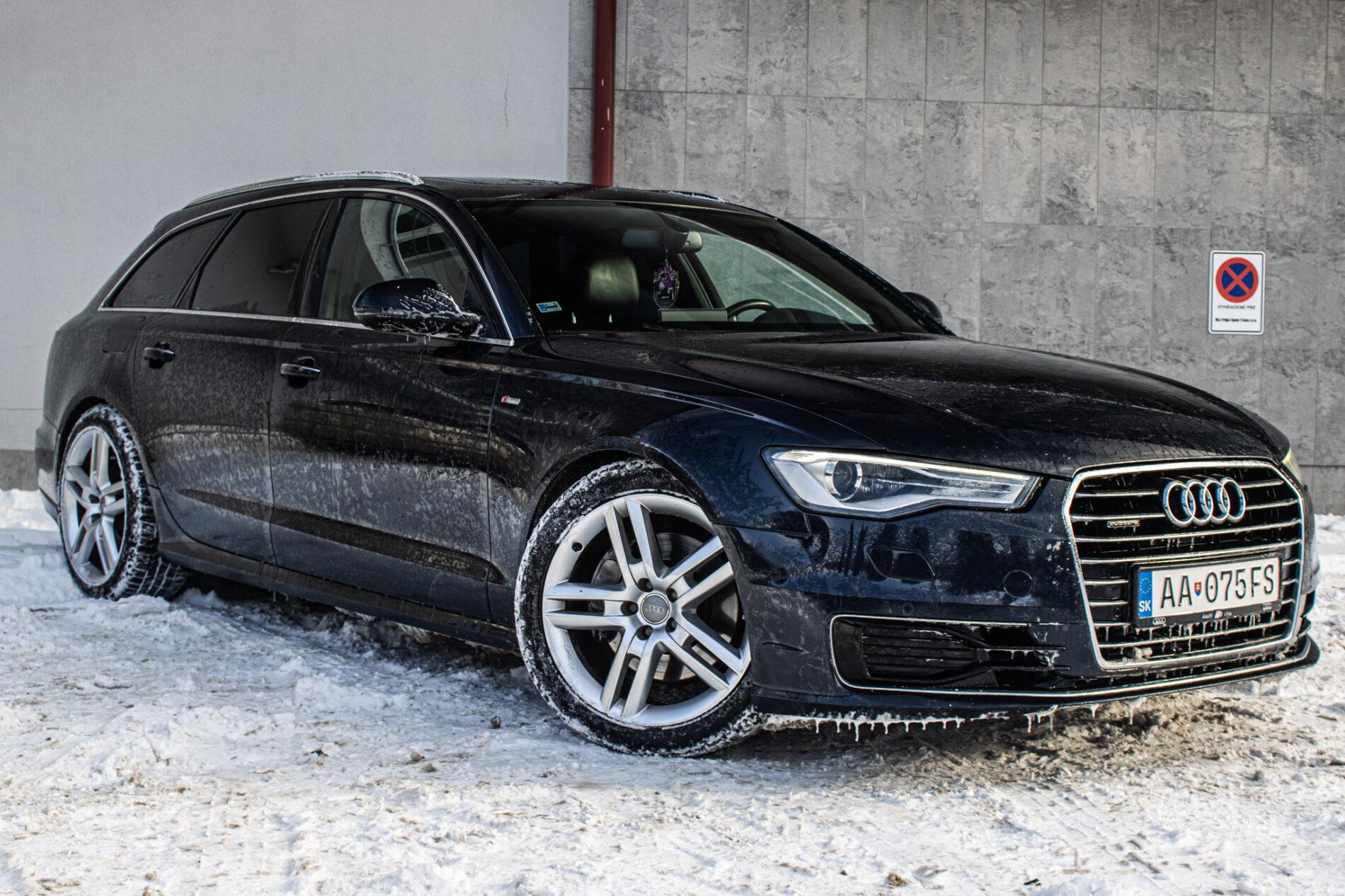 2015 AUDI A6, modrá kombi, 246 277 km