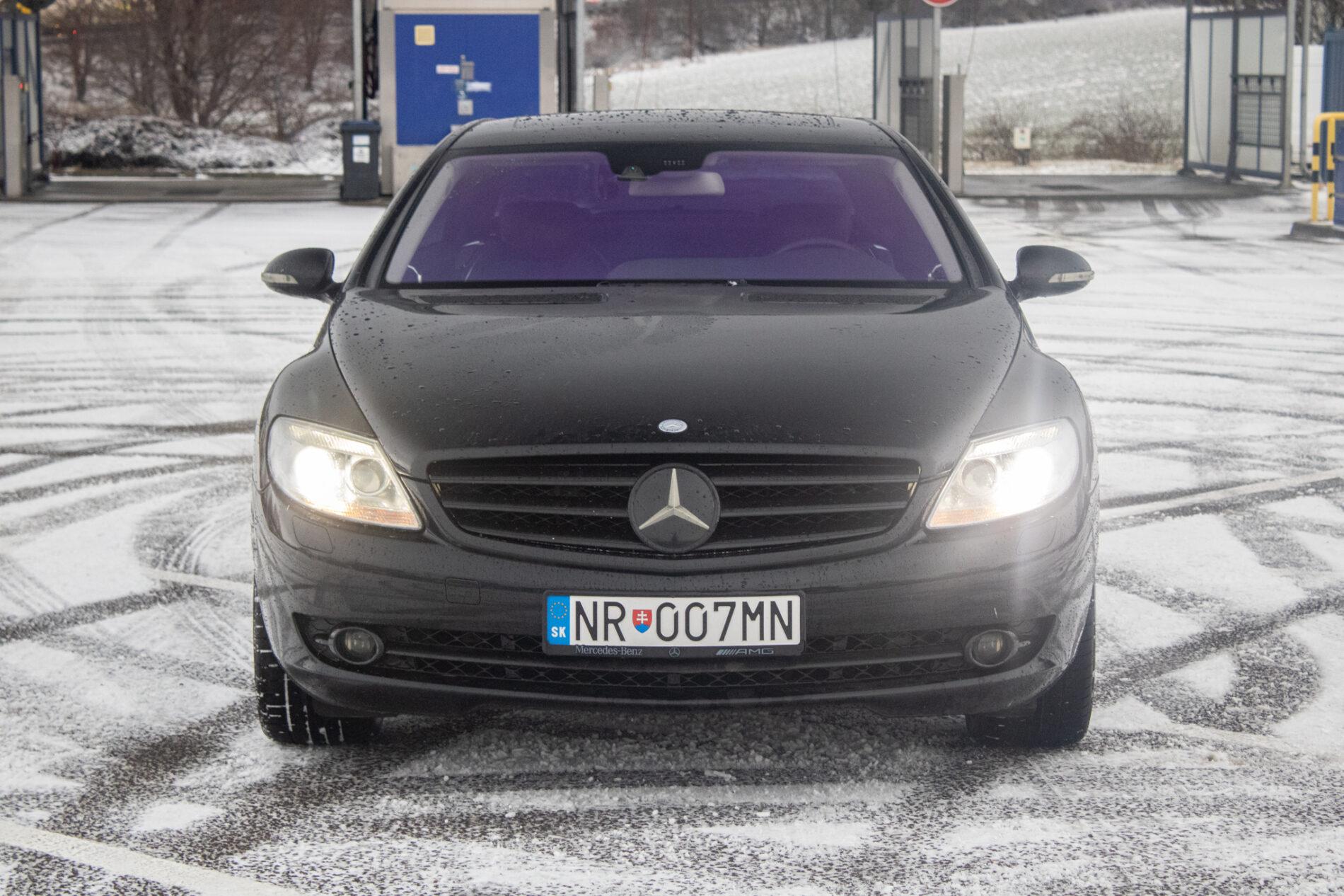 2008 Mercedes-Benz CL 500, čierna kupé, 198 186 km