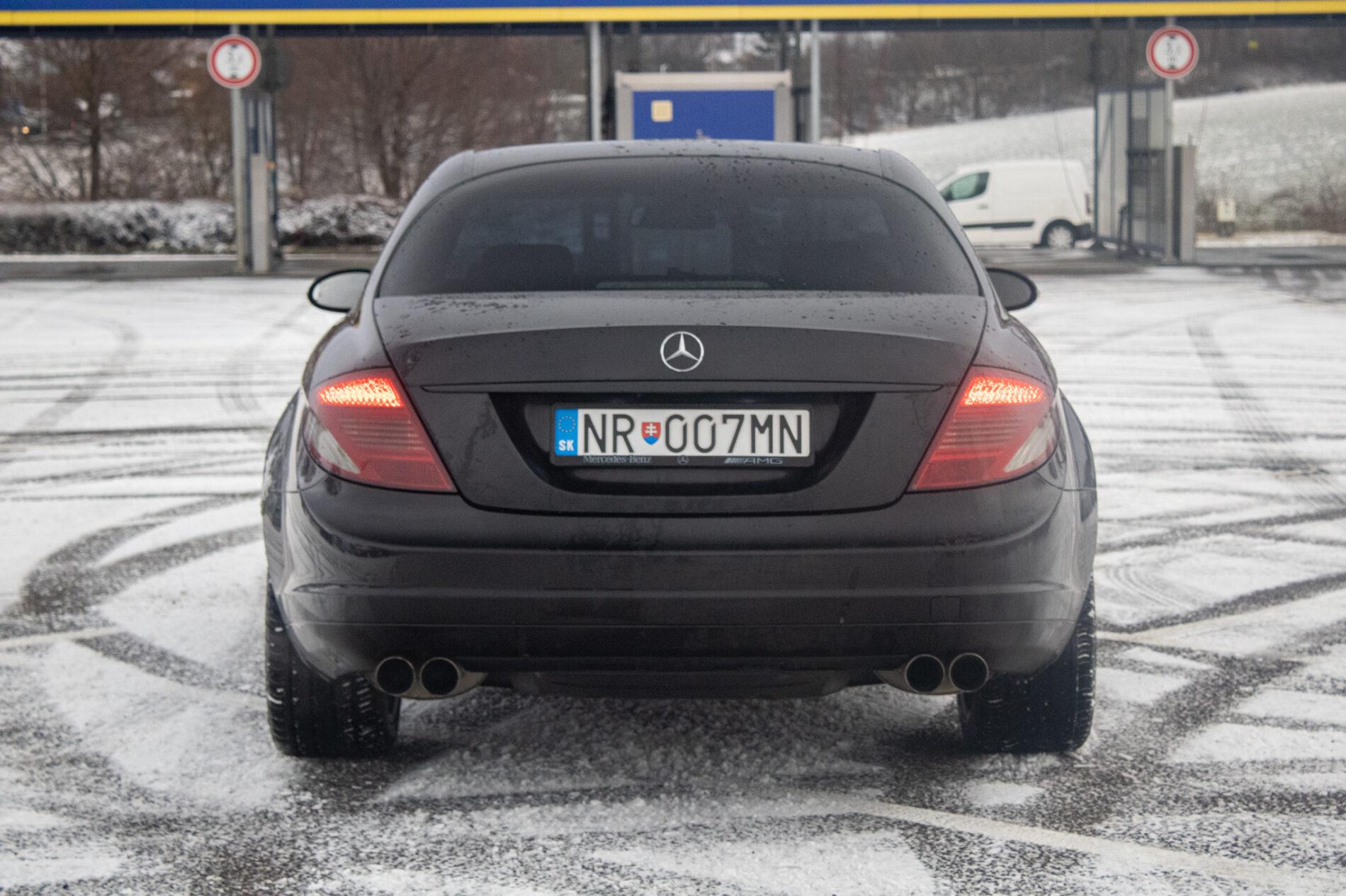 2008 Mercedes-Benz CL 500, čierna kupé, 198 186 km