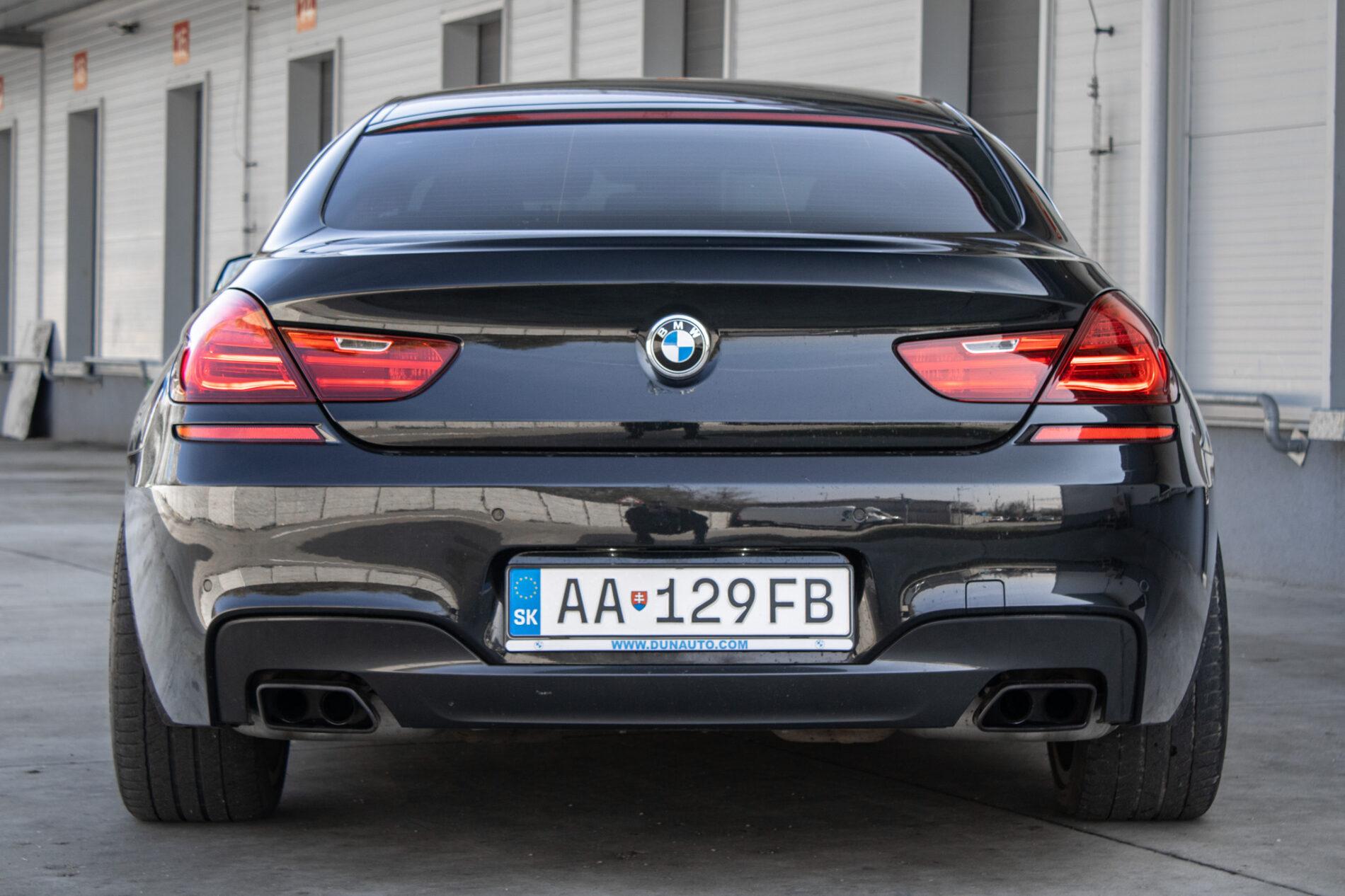 2012 BMW 650i, čierna kupé, 213 000 km