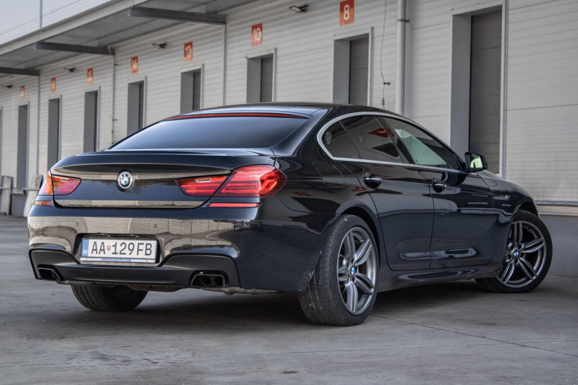 2012 BMW 650i, čierna kupé, 213 000 km