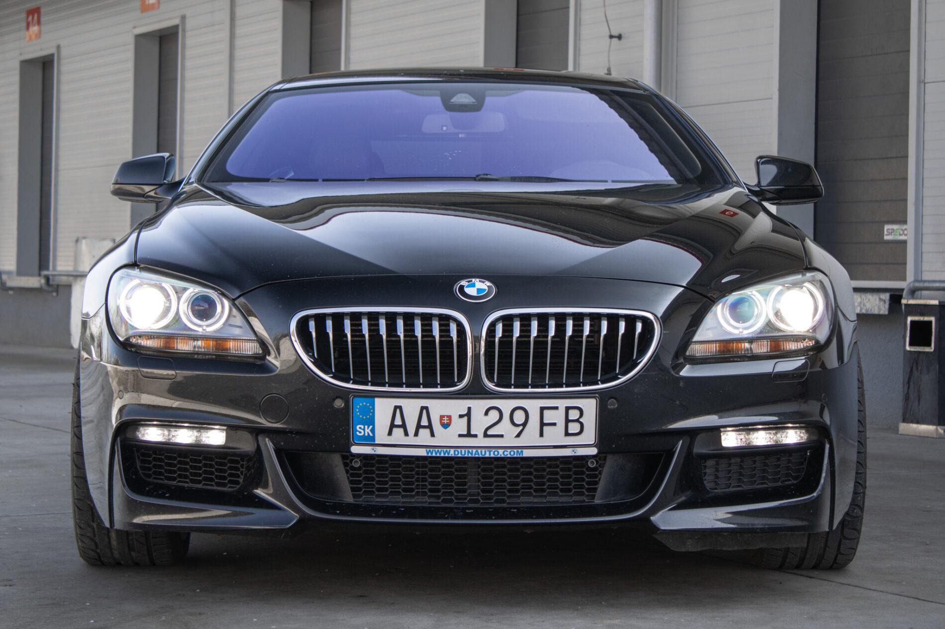 2012 BMW 650i, čierna kupé, 213 000 km