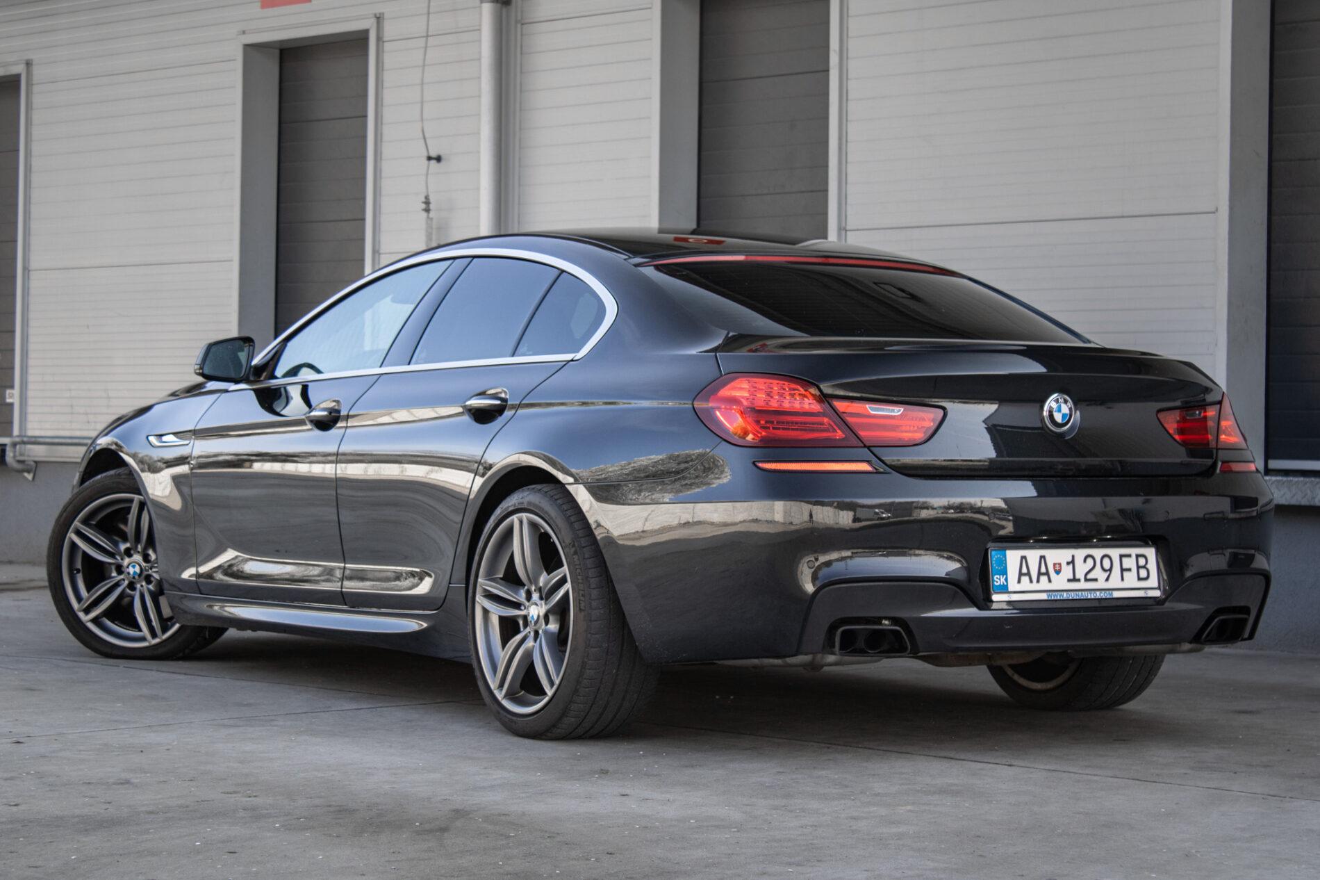 2012 BMW 650i, čierna kupé, 213 000 km