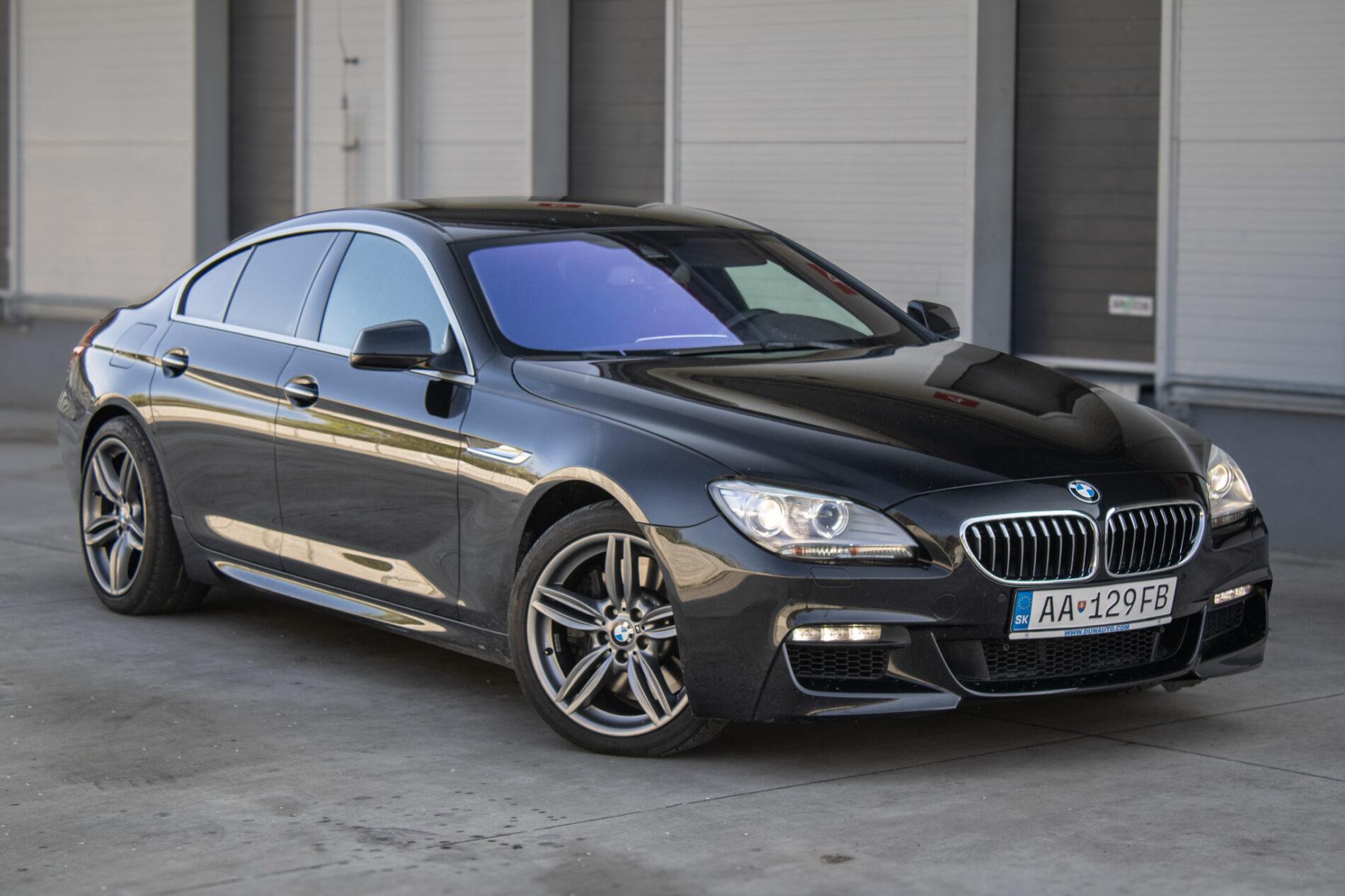 2012 BMW 650i, čierna kupé, 213 000 km
