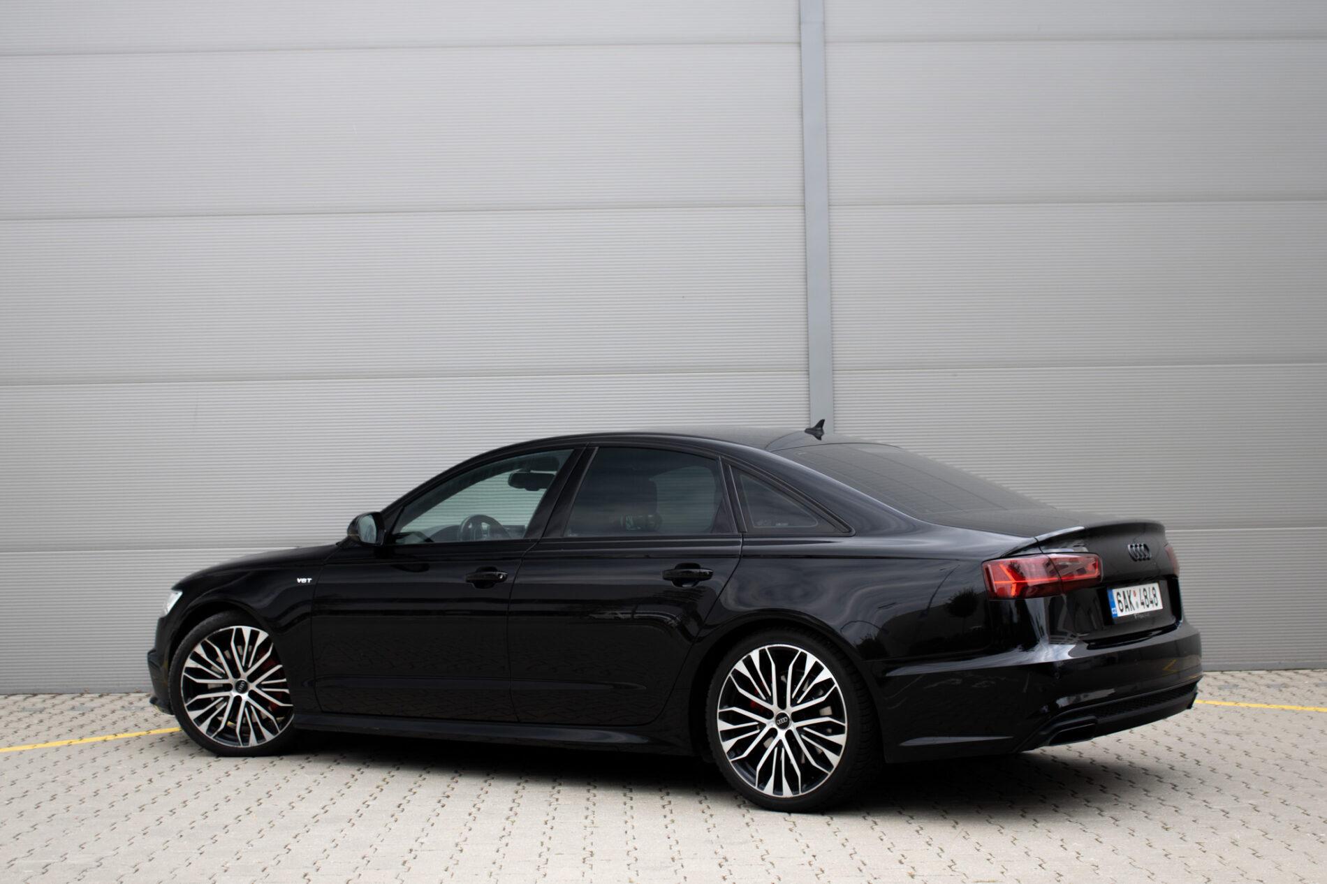 2017 AUDI A6, čierna sedan, 199 500 km