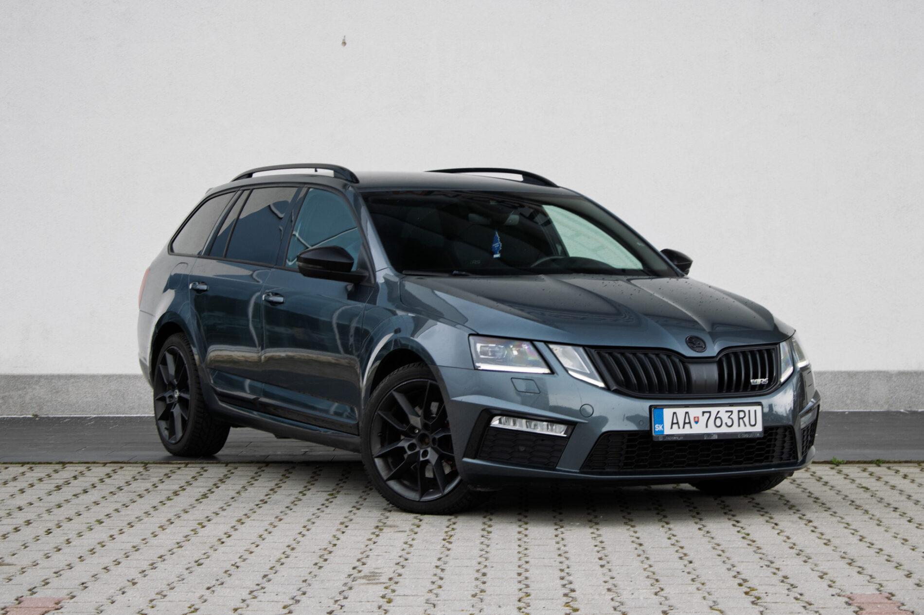 2017 Skoda Octavia RS, sivá kombi, 192 310 km