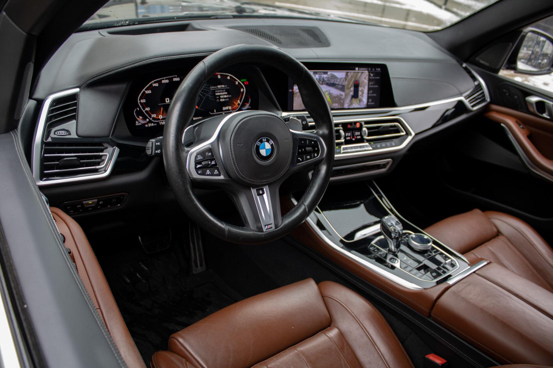 2019 BMW X5 M50d, čierna suv, 183 178 km
