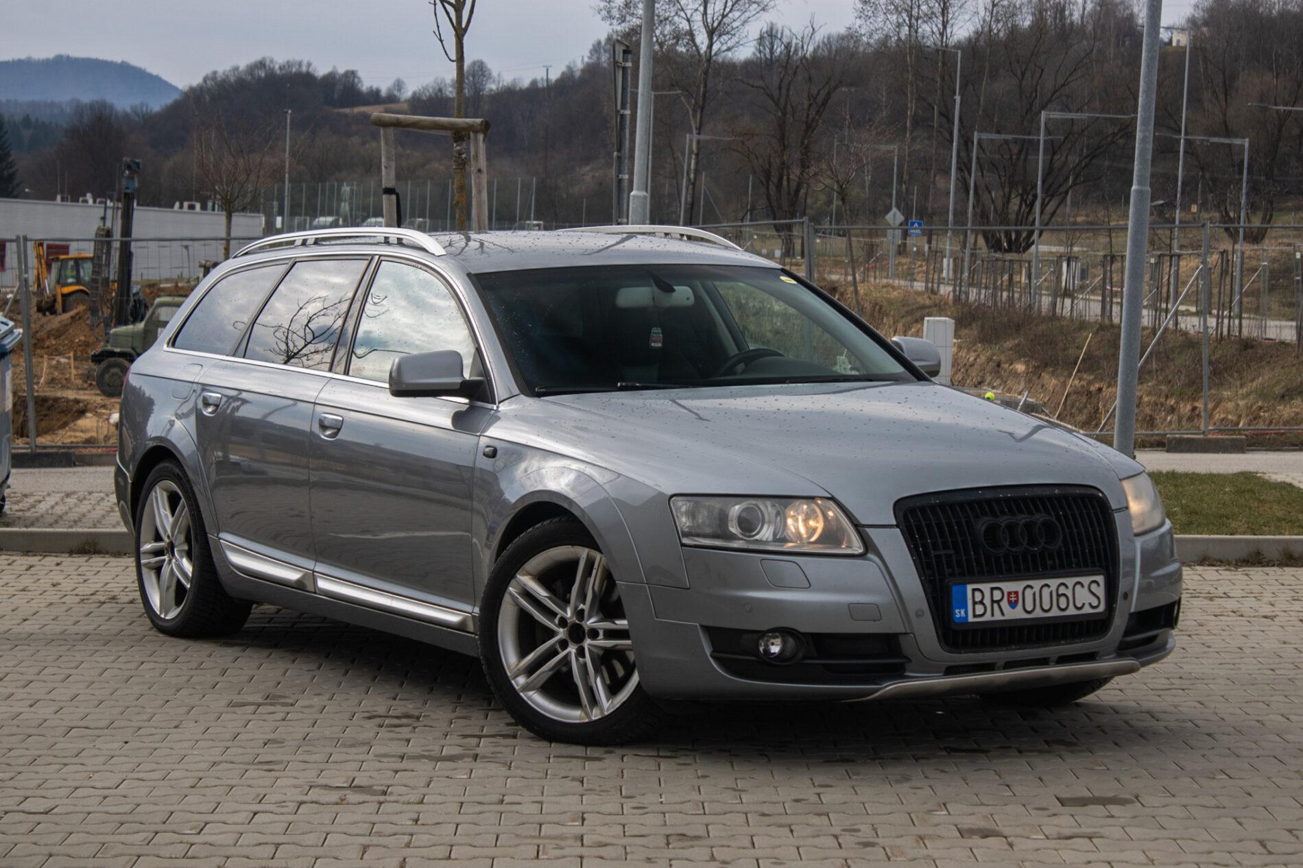 2008 AUDI A6, sivá kombi, 322 480 km