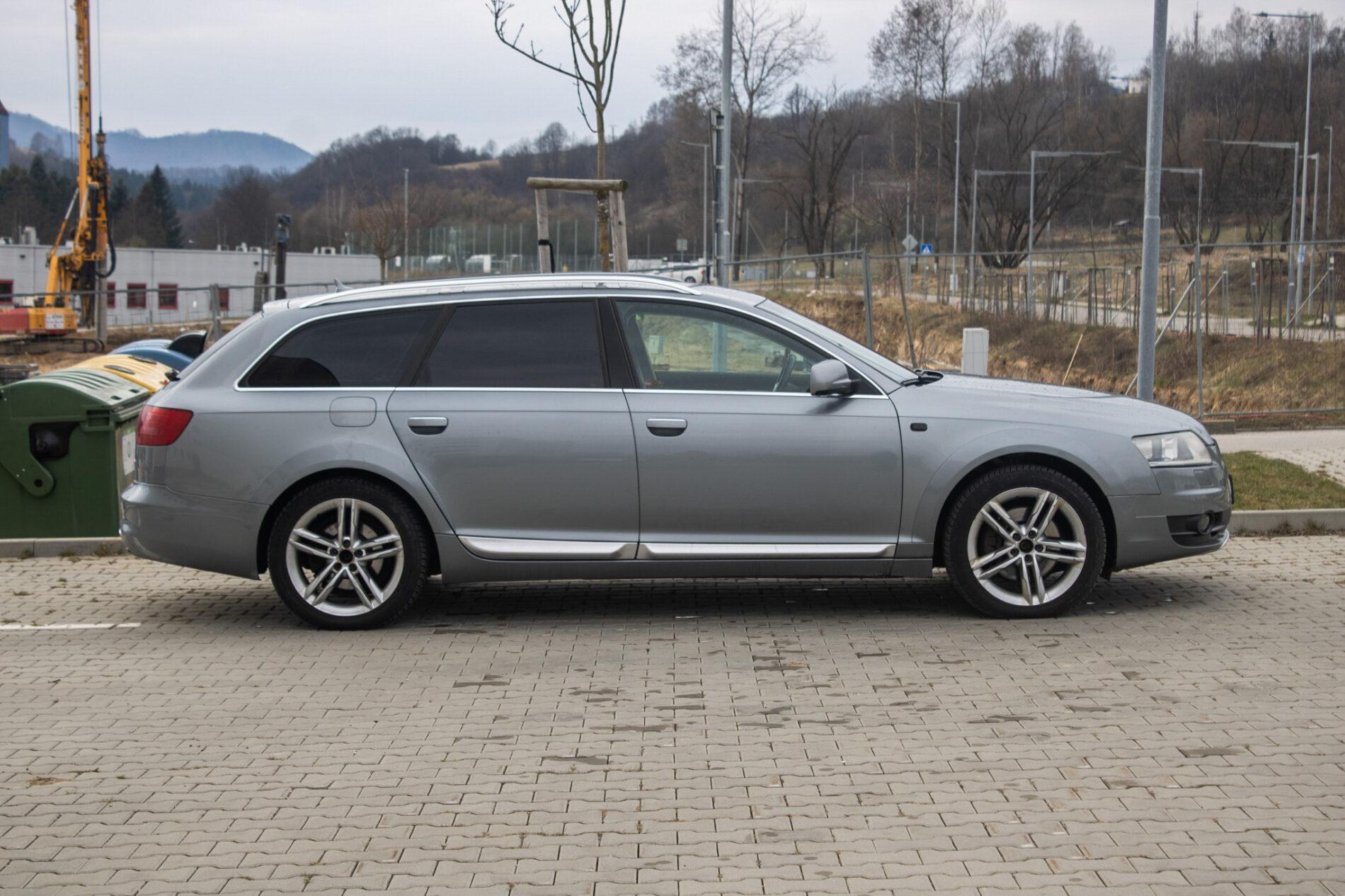 2008 AUDI A6, sivá kombi, 322 480 km