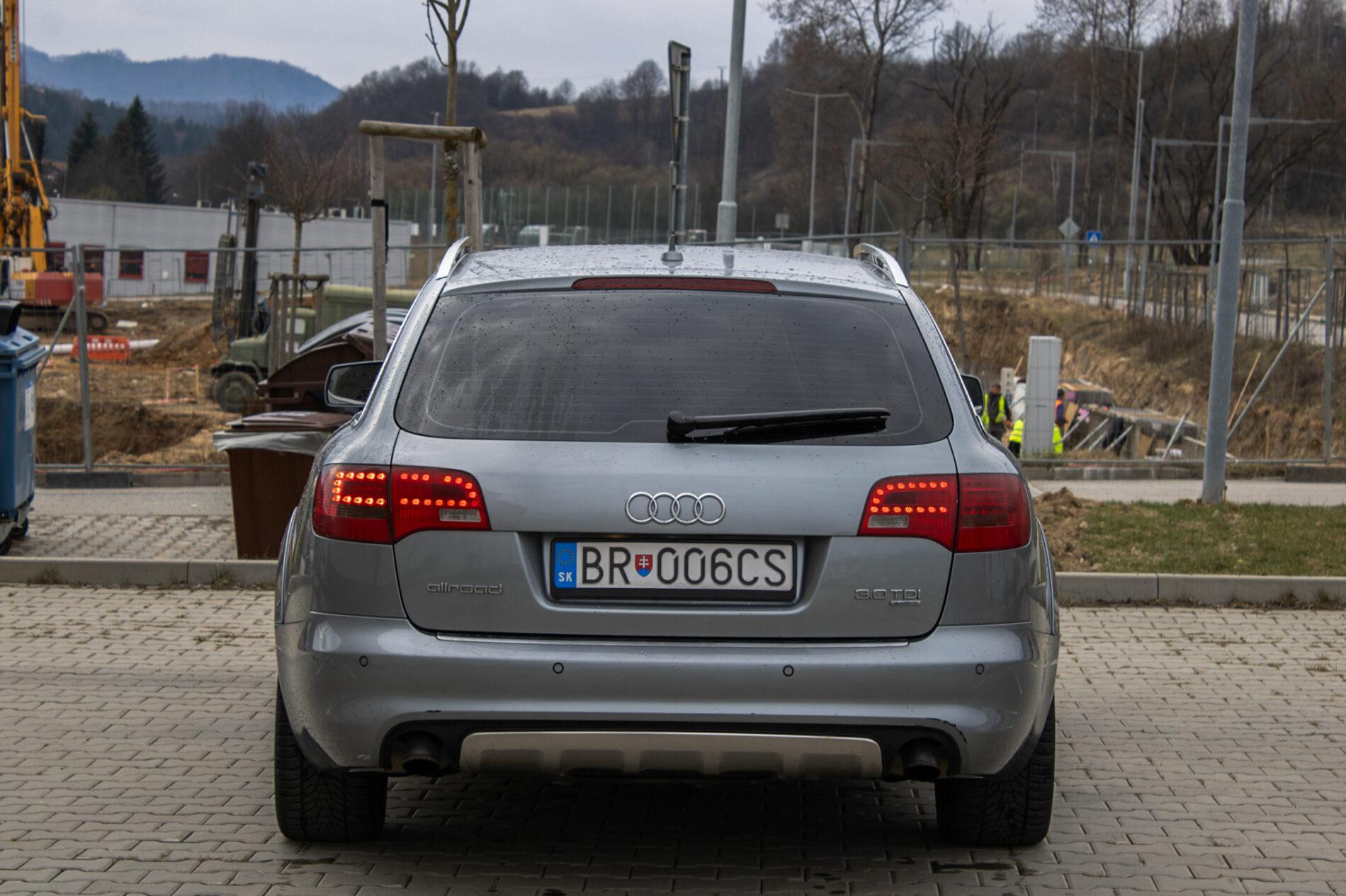 2008 AUDI A6, sivá kombi, 322 480 km