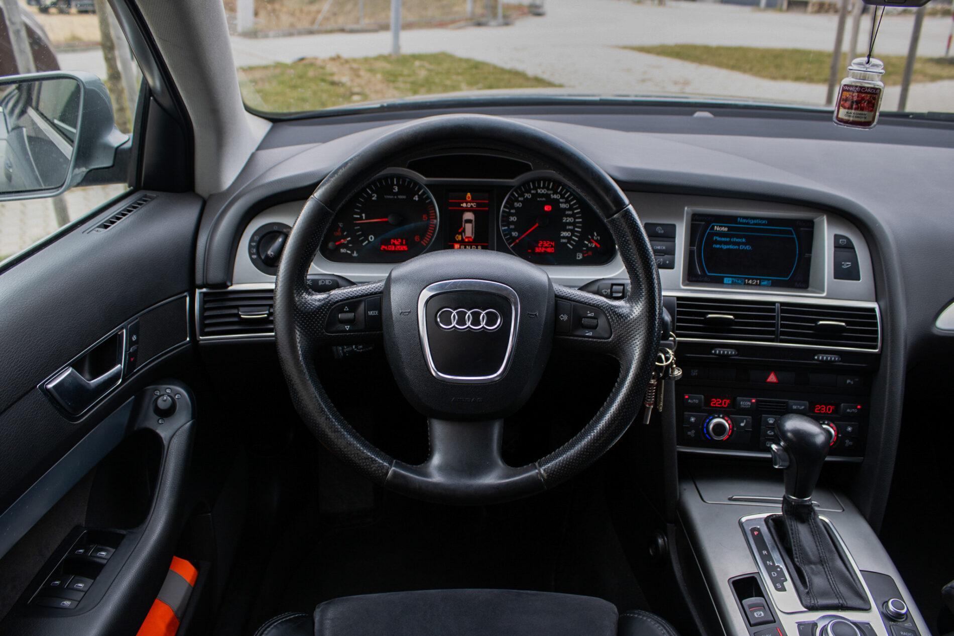 2008 AUDI A6, sivá kombi, 322 480 km